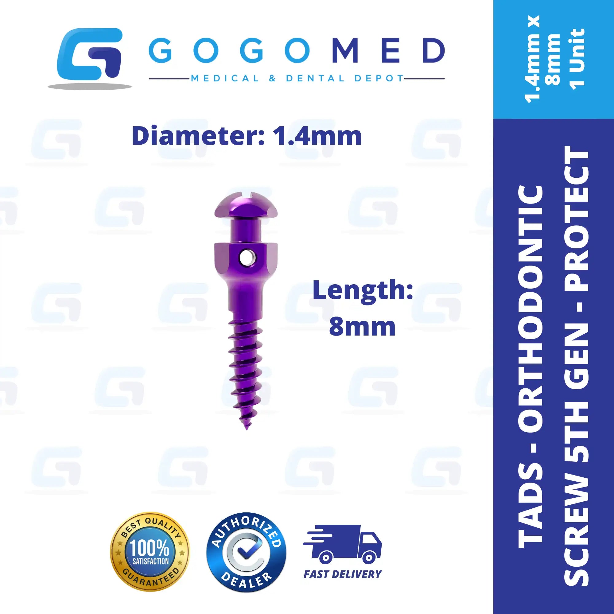 TAD Orthodontic Screw 5th Gen- Protect