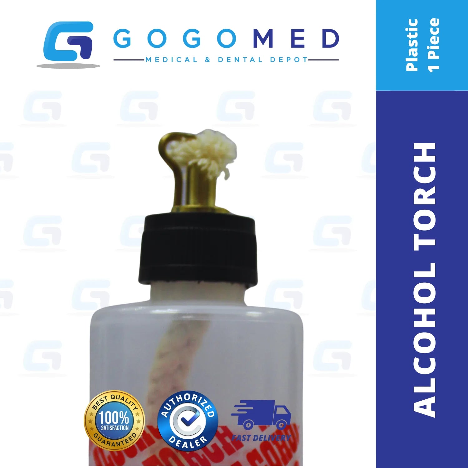 Alcohol Torch - Metal/Plastic - 1 Piece