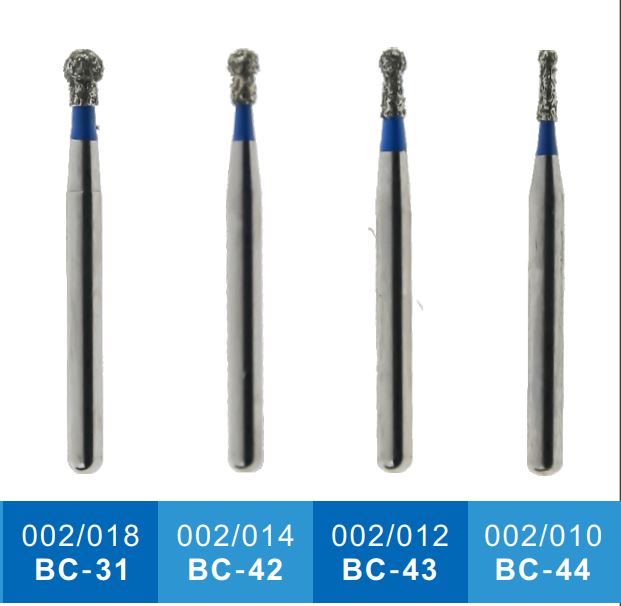 Ball Collar (BC) - Diamond Burs