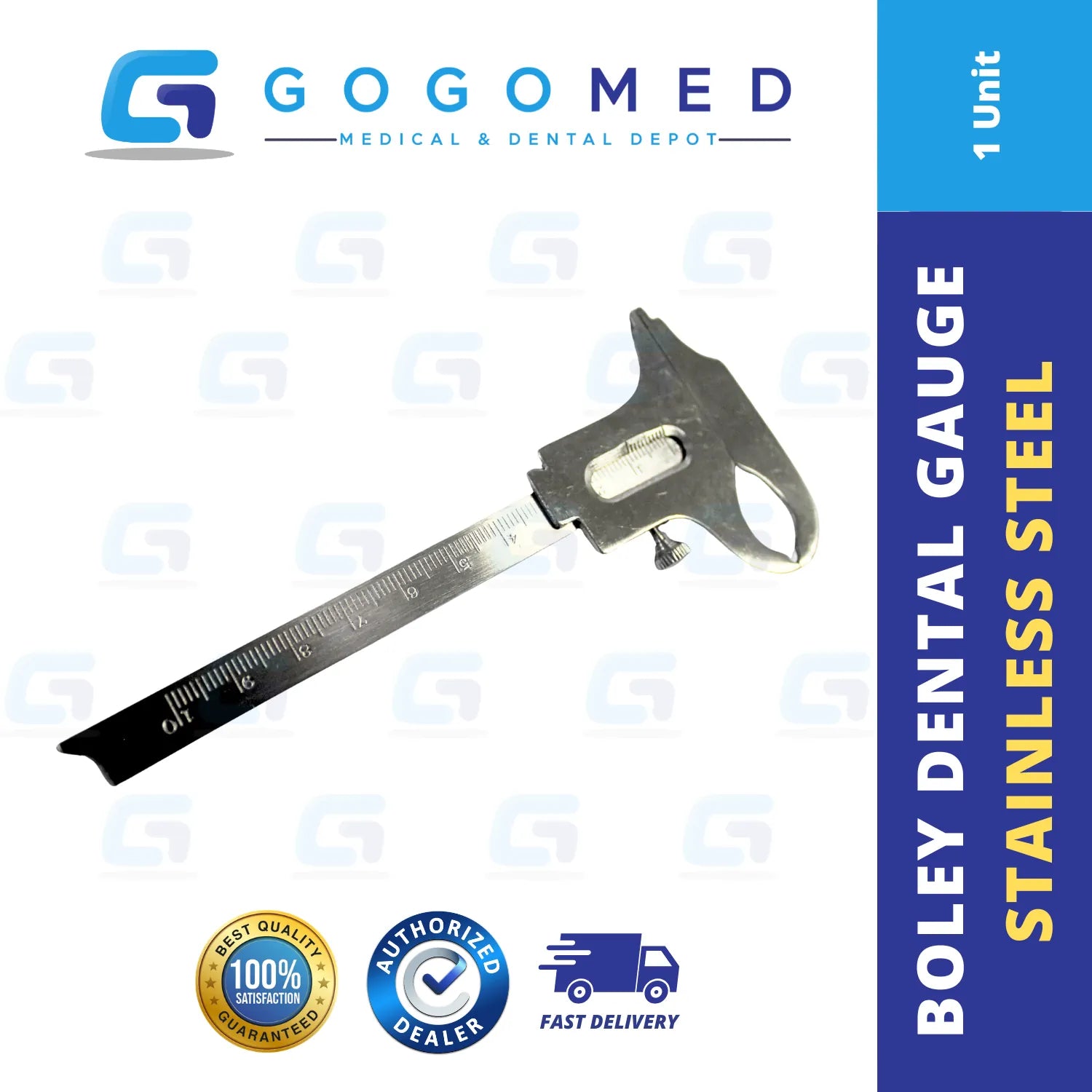 Boley Dental Gauge Stainless Steel