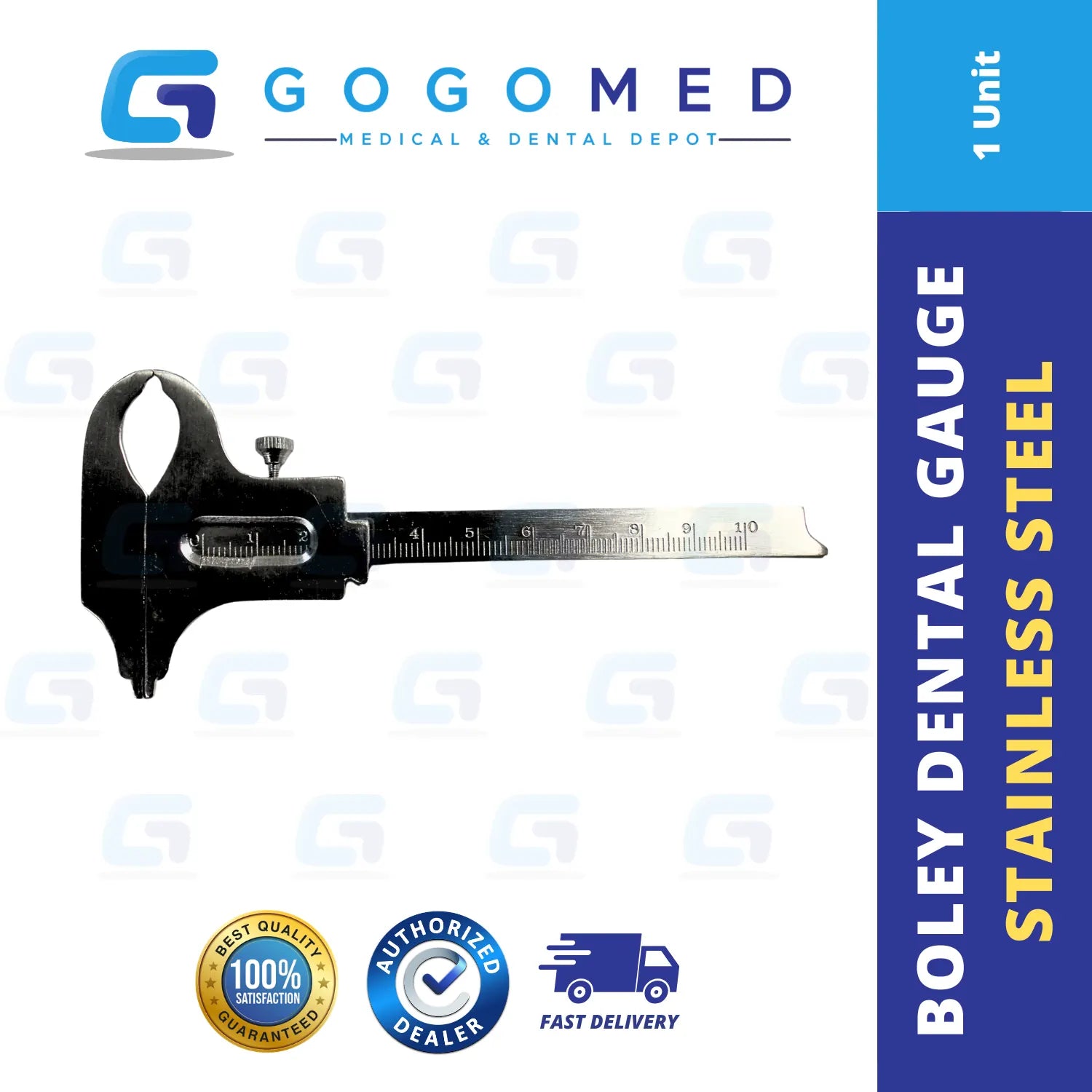 Boley Dental Gauge Stainless Steel