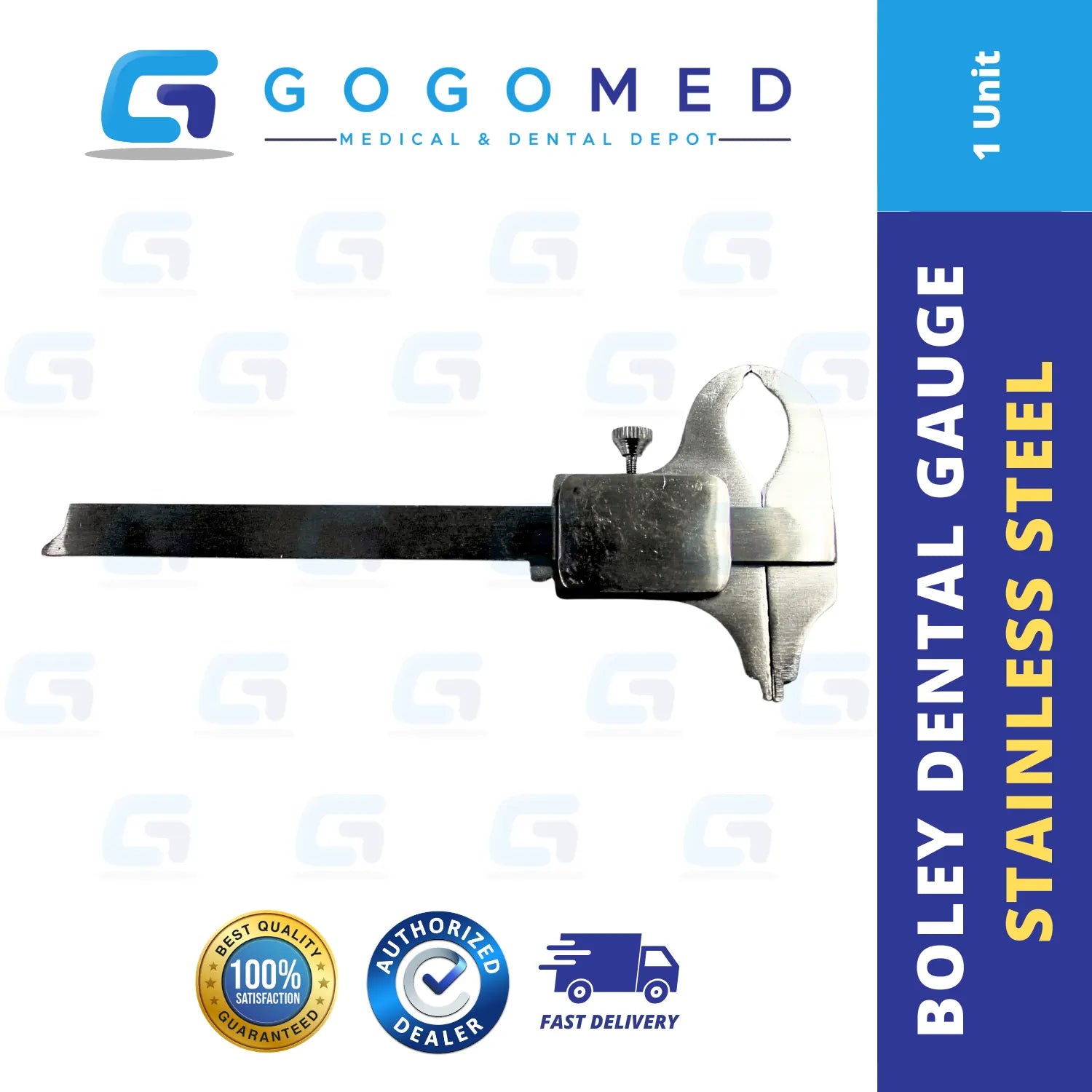 Boley Dental Gauge Stainless Steel