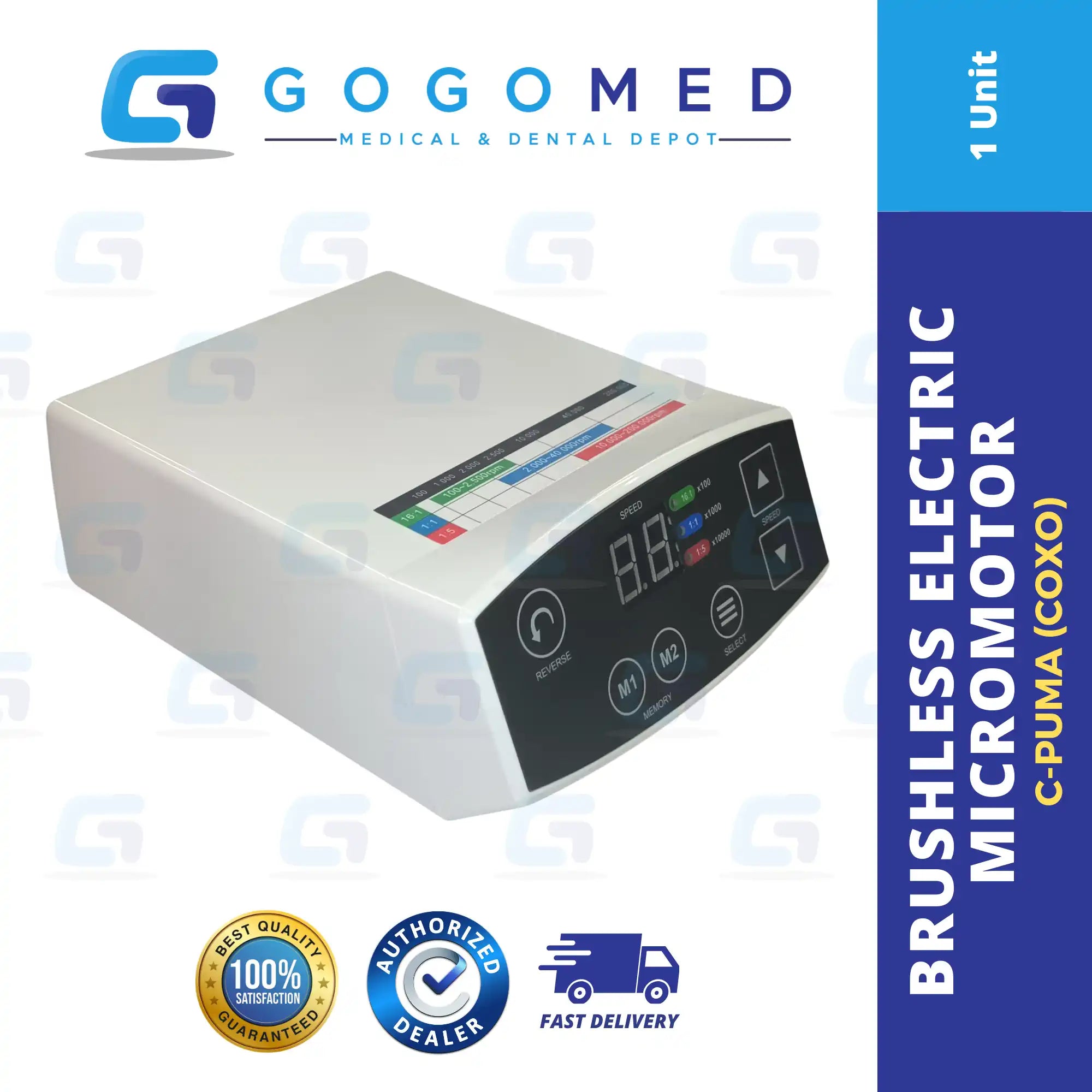 Brushless Electric Micromotor - C-PUMA COXO
