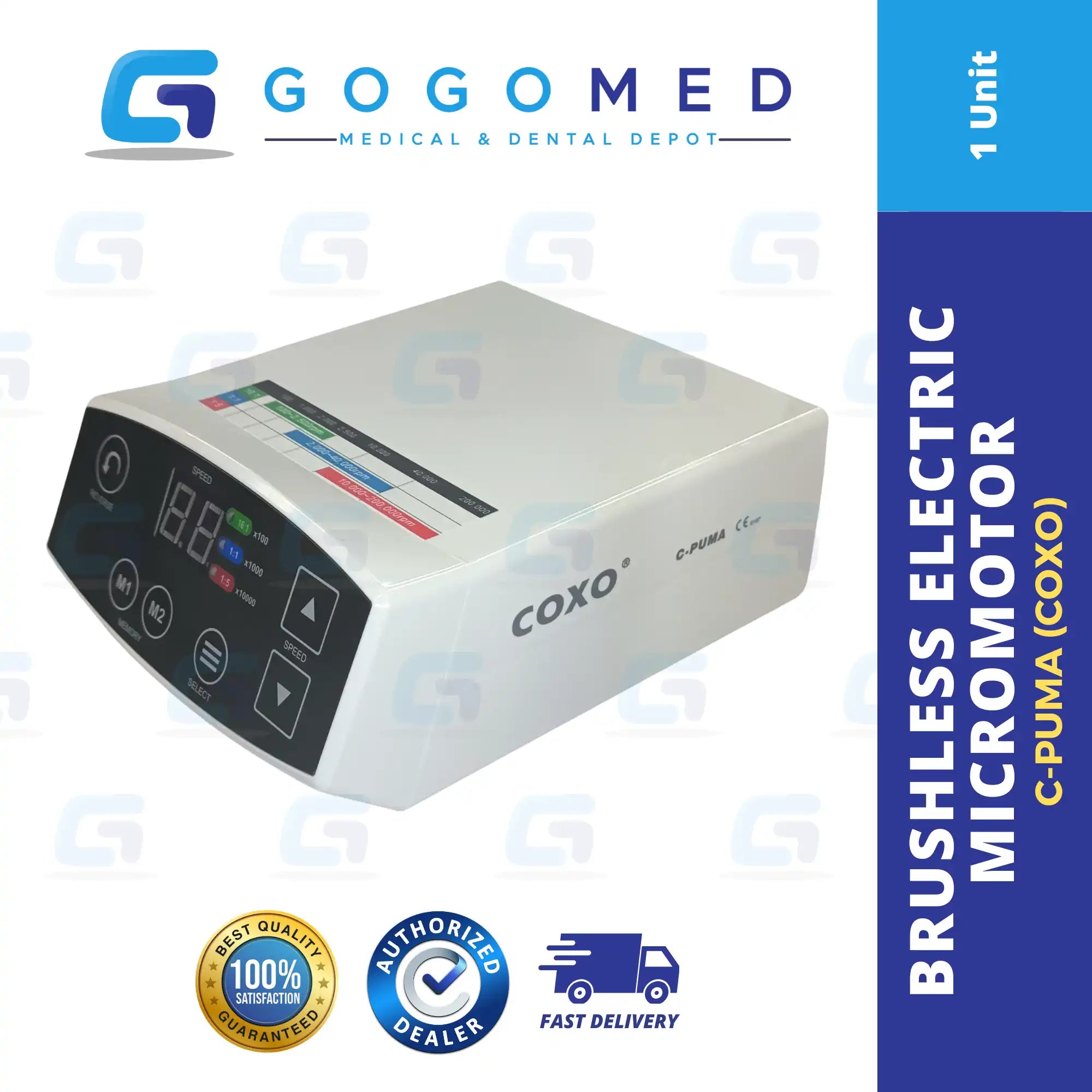Brushless Electric Micromotor - C-PUMA COXO