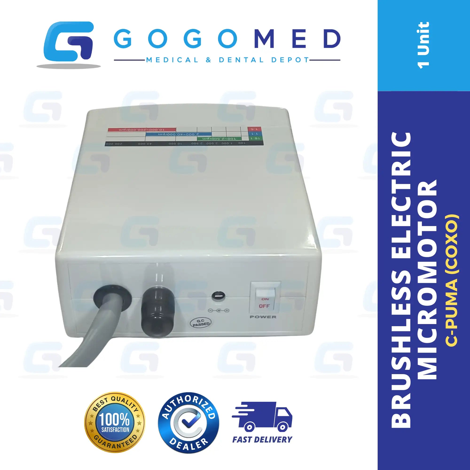Brushless Electric Micromotor - C-PUMA COXO