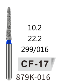 CHAMFUR (CF) - DIAMOND BURS