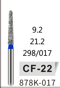 CHAMFUR (CF) - DIAMOND BURS