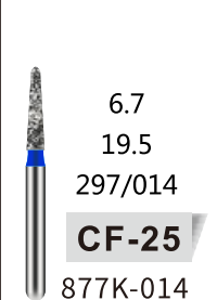CHAMFUR (CF) - DIAMOND BURS