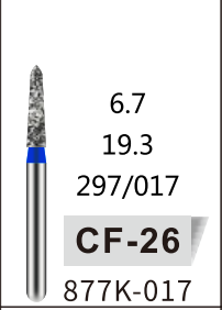 CHAMFUR (CF) - DIAMOND BURS