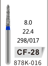 CHAMFUR (CF) - DIAMOND BURS