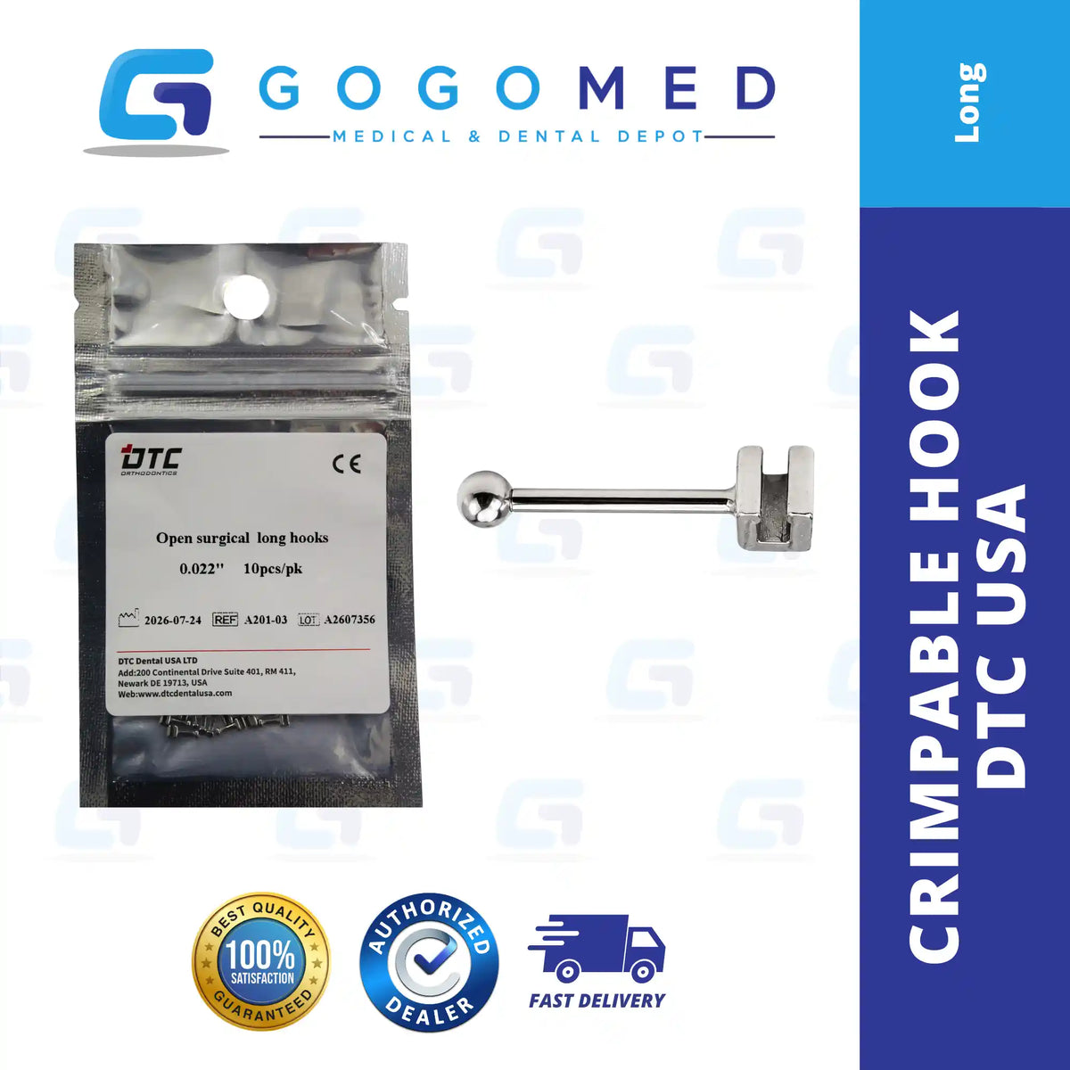 Crimpable Hook (DTC USA)