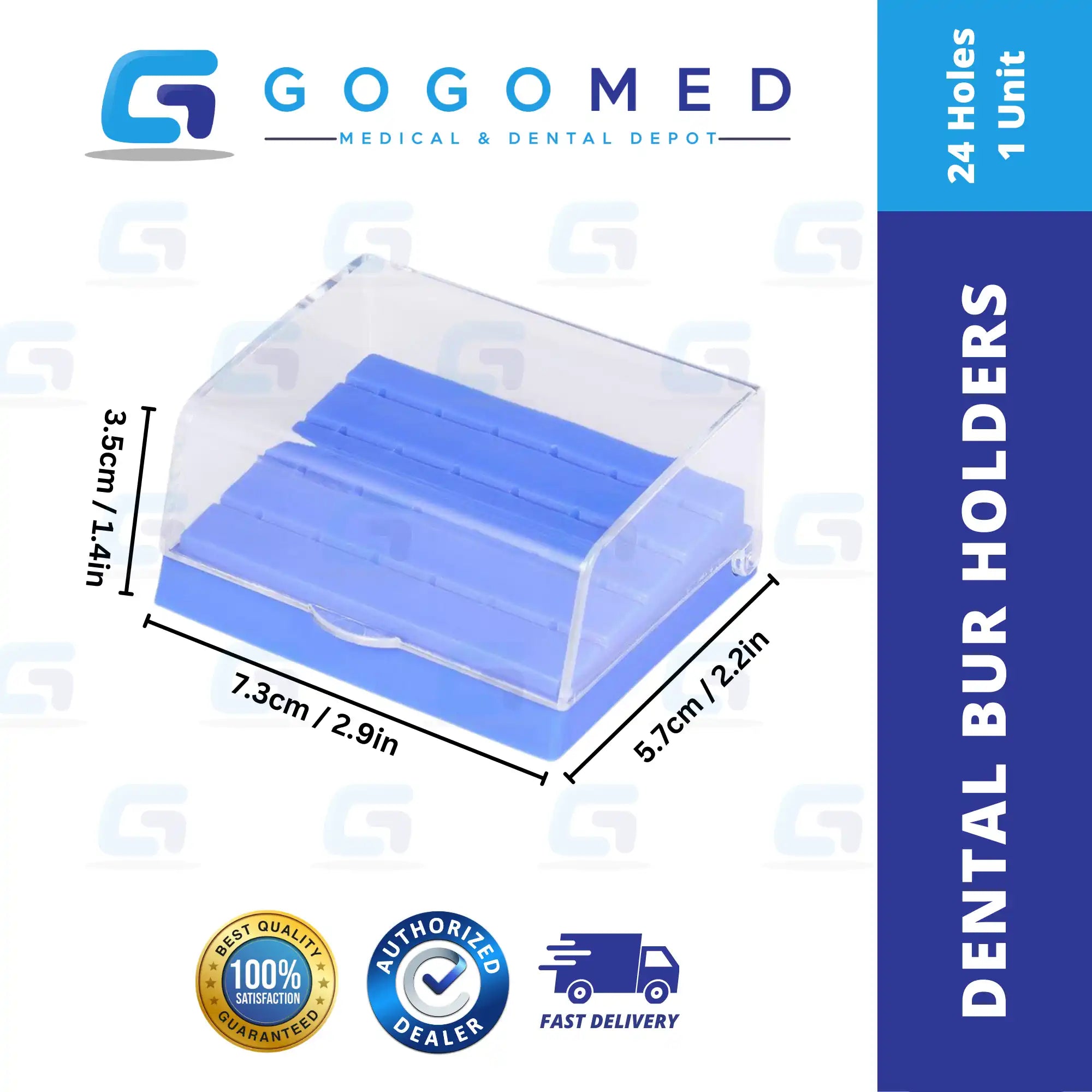 Dental bur Holder 24 Holes