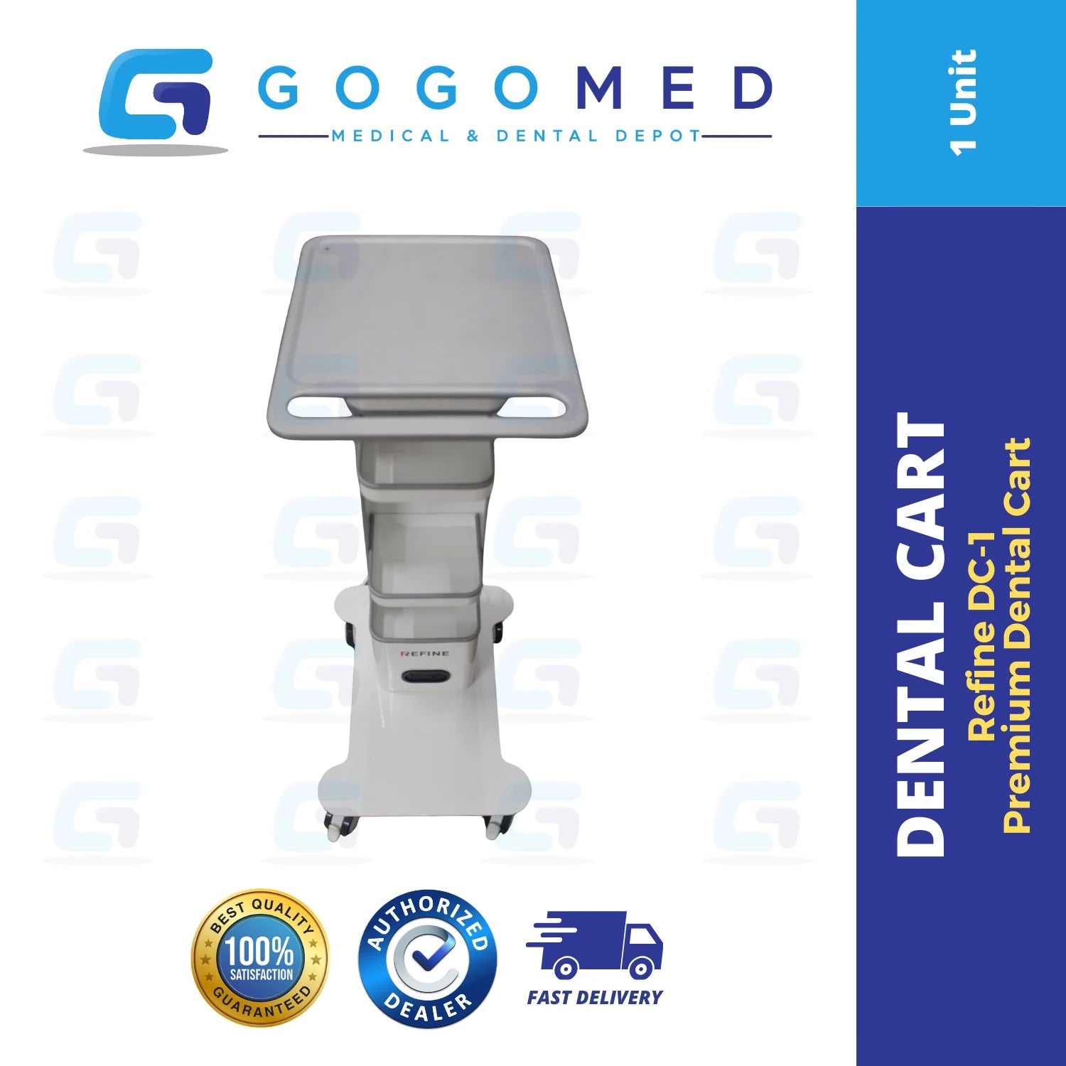 DC-1 Dental Cart - Refine