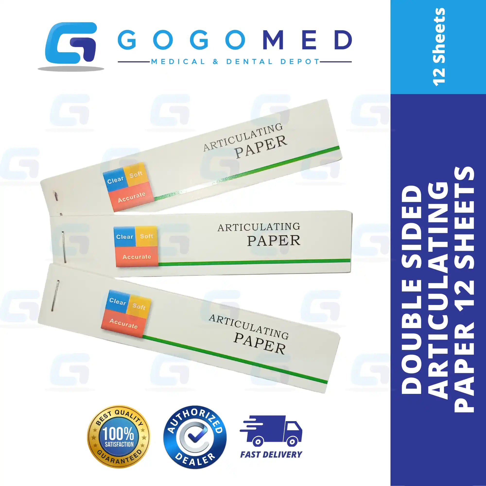 Double Sided Articulating Paper 12 Sheets