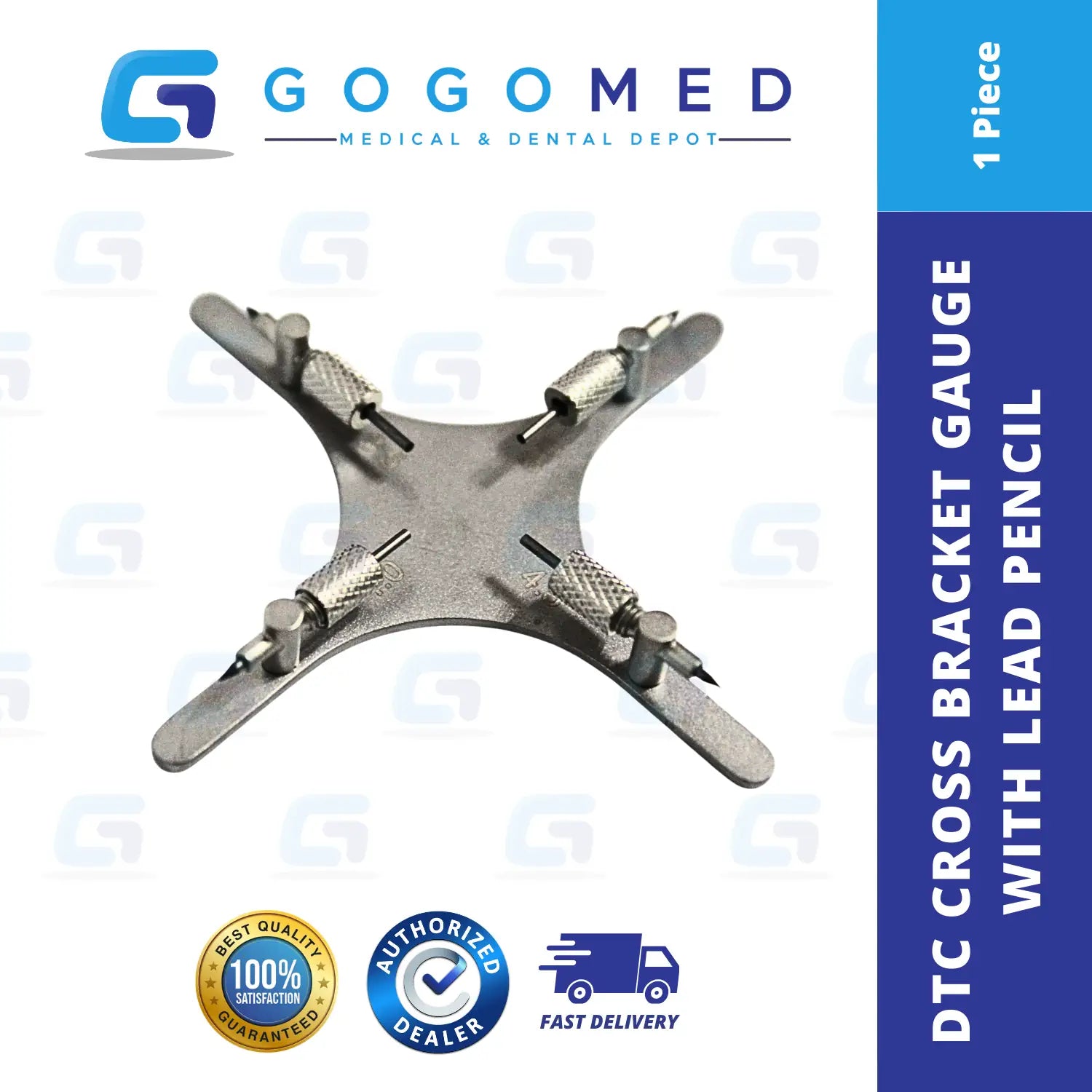 Crossed Bracket Gauge with Lead Pencil - DTC