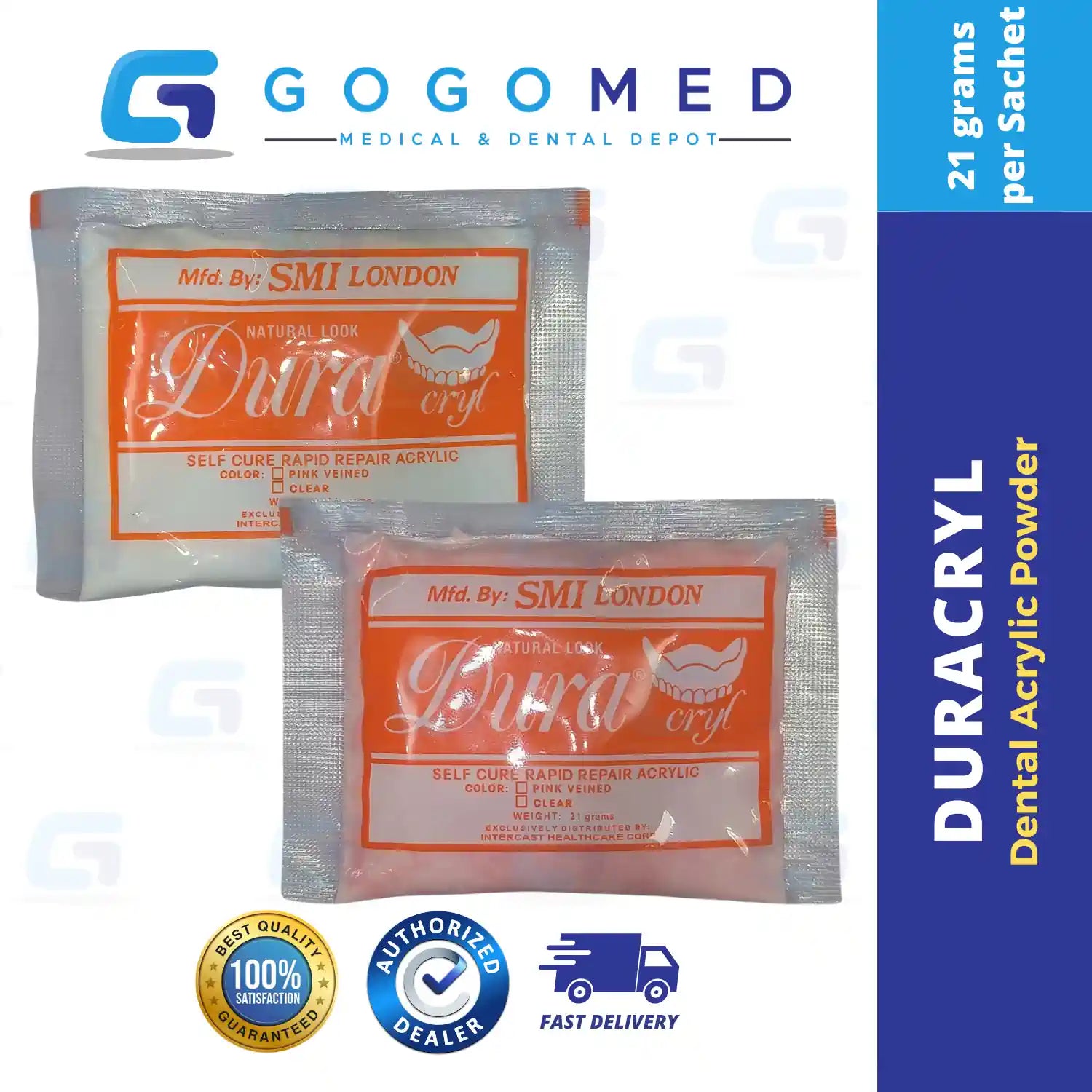 Duracryl - Dental Acrylic Powder