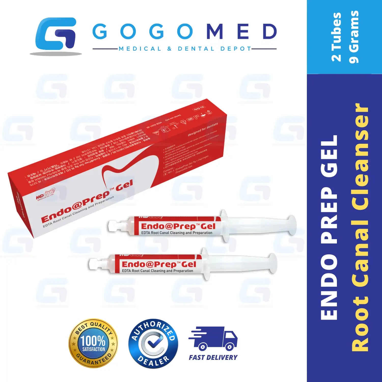 Endo Prep Gel 9g x 2 - Mediclus