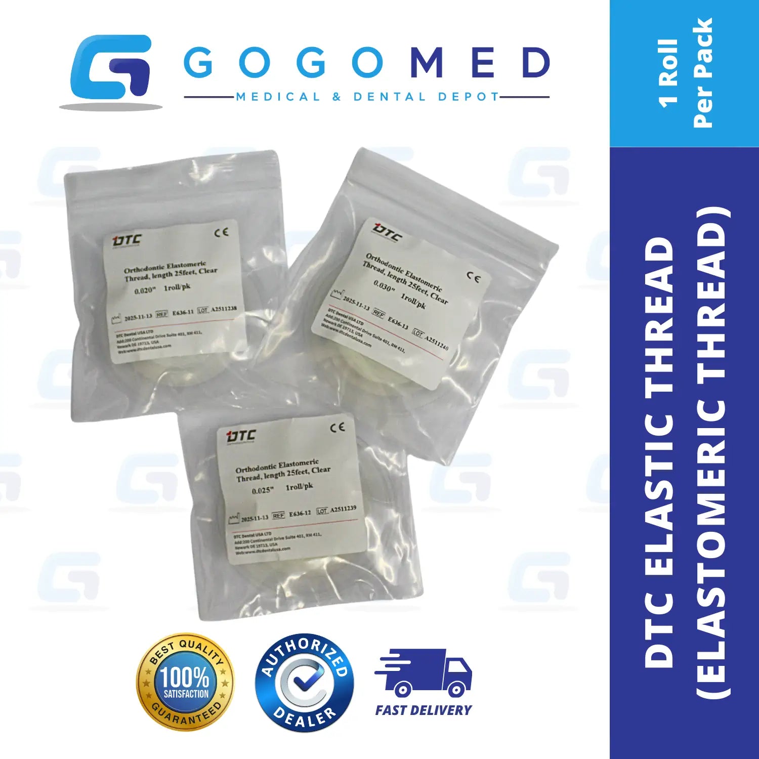 Elastic Thread (Elastomeric Thread) - DTC