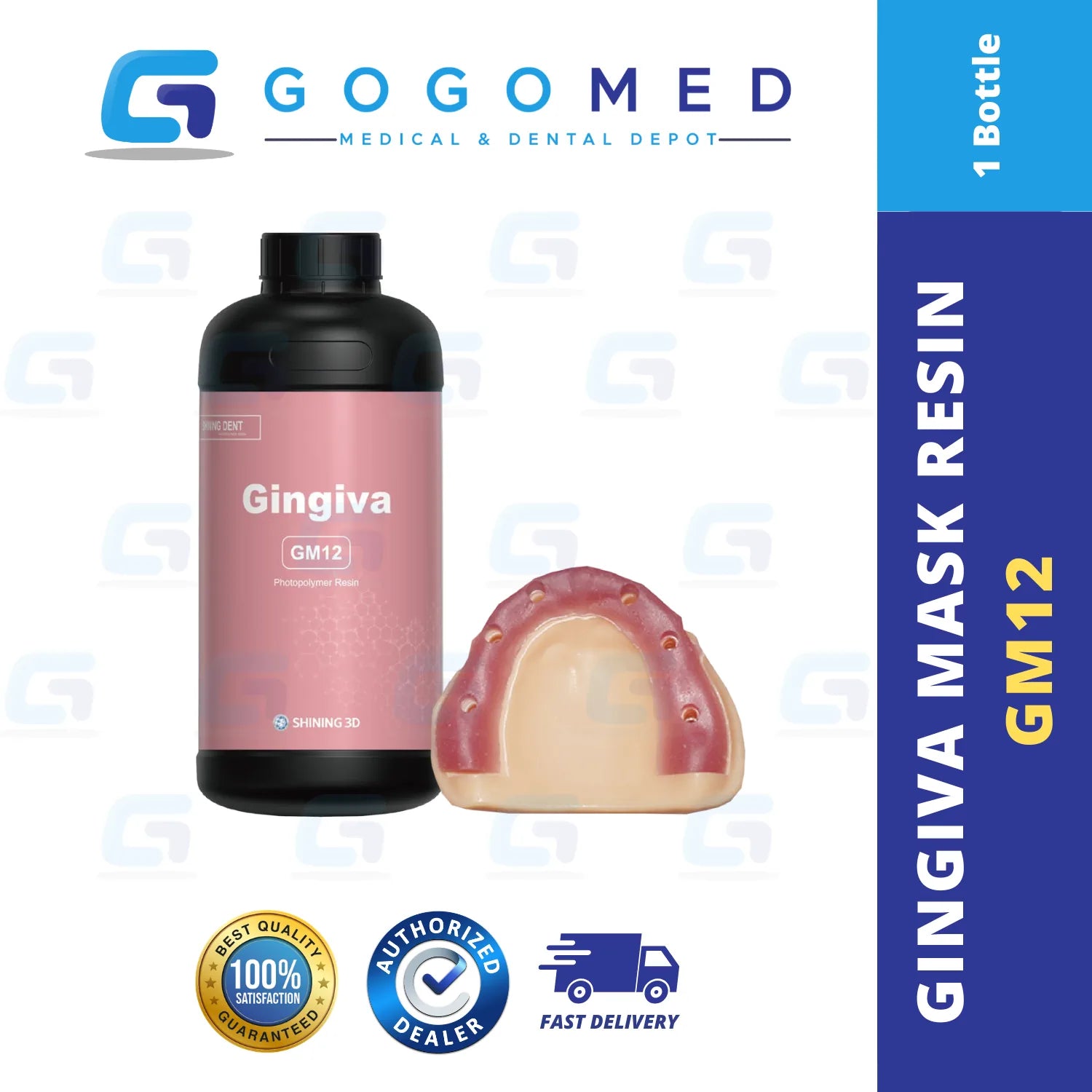 GM 12 Gingiva Mask Resin - Shining 3D