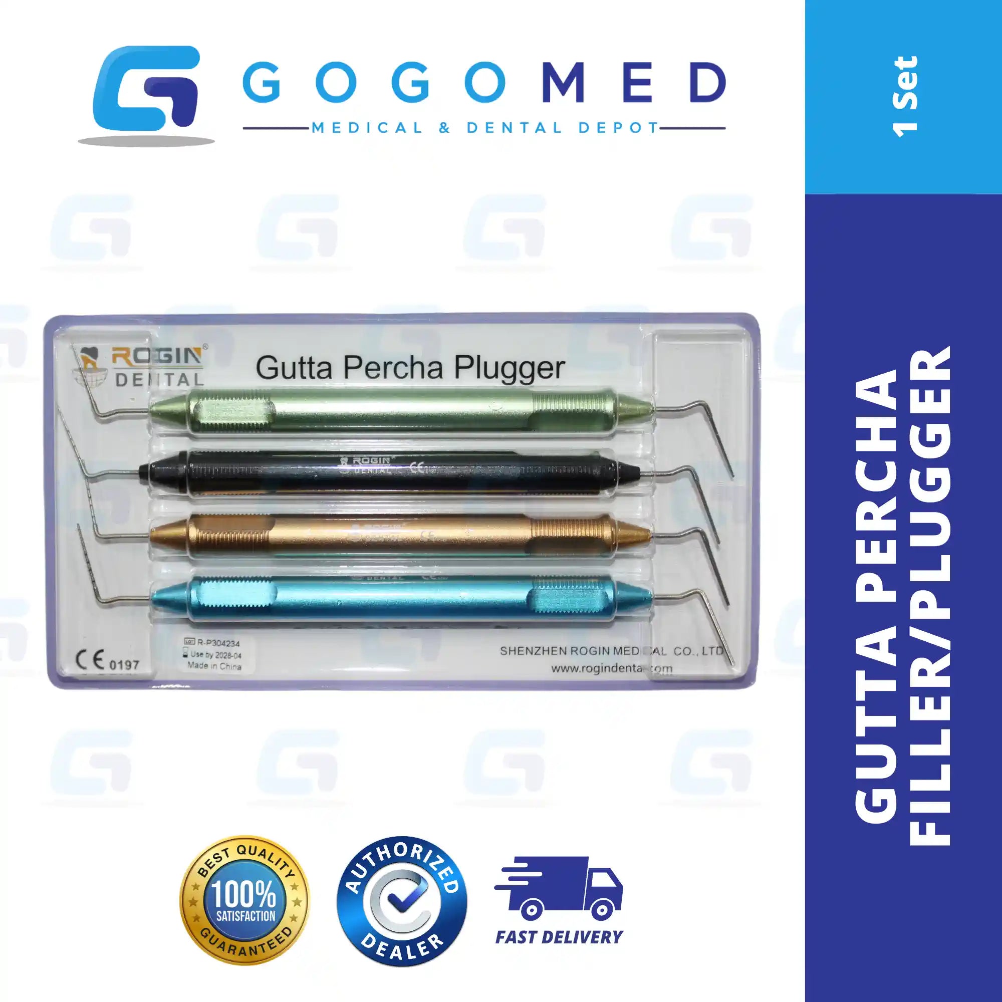 Gutta Percha Plugger/Filler (Endo Plugger)