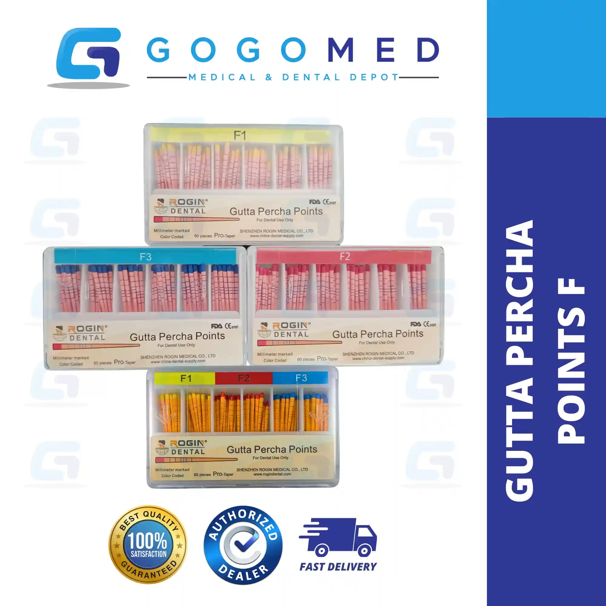 Gutta Percha Points F (Protaper)