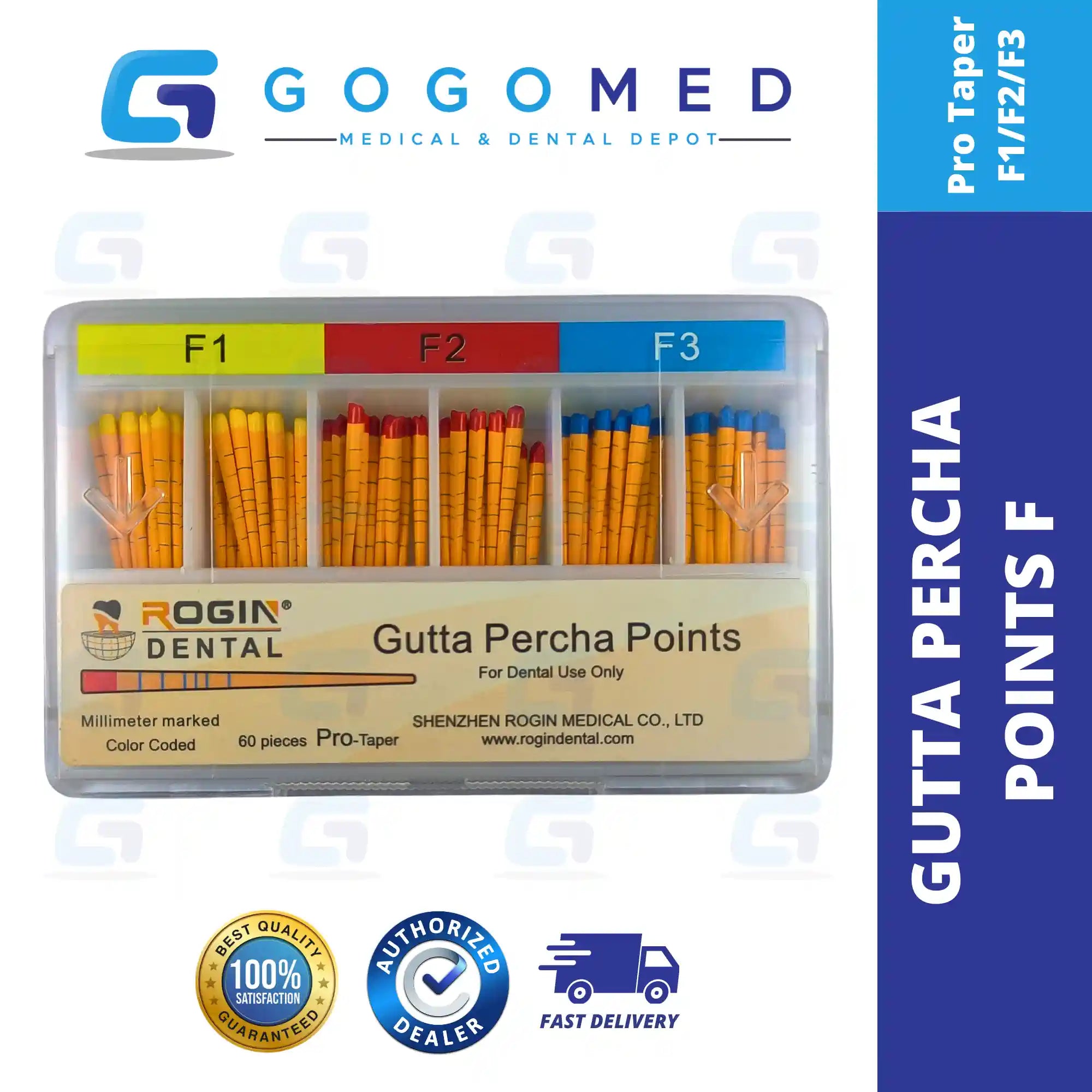 Gutta Percha Points F (Protaper)
