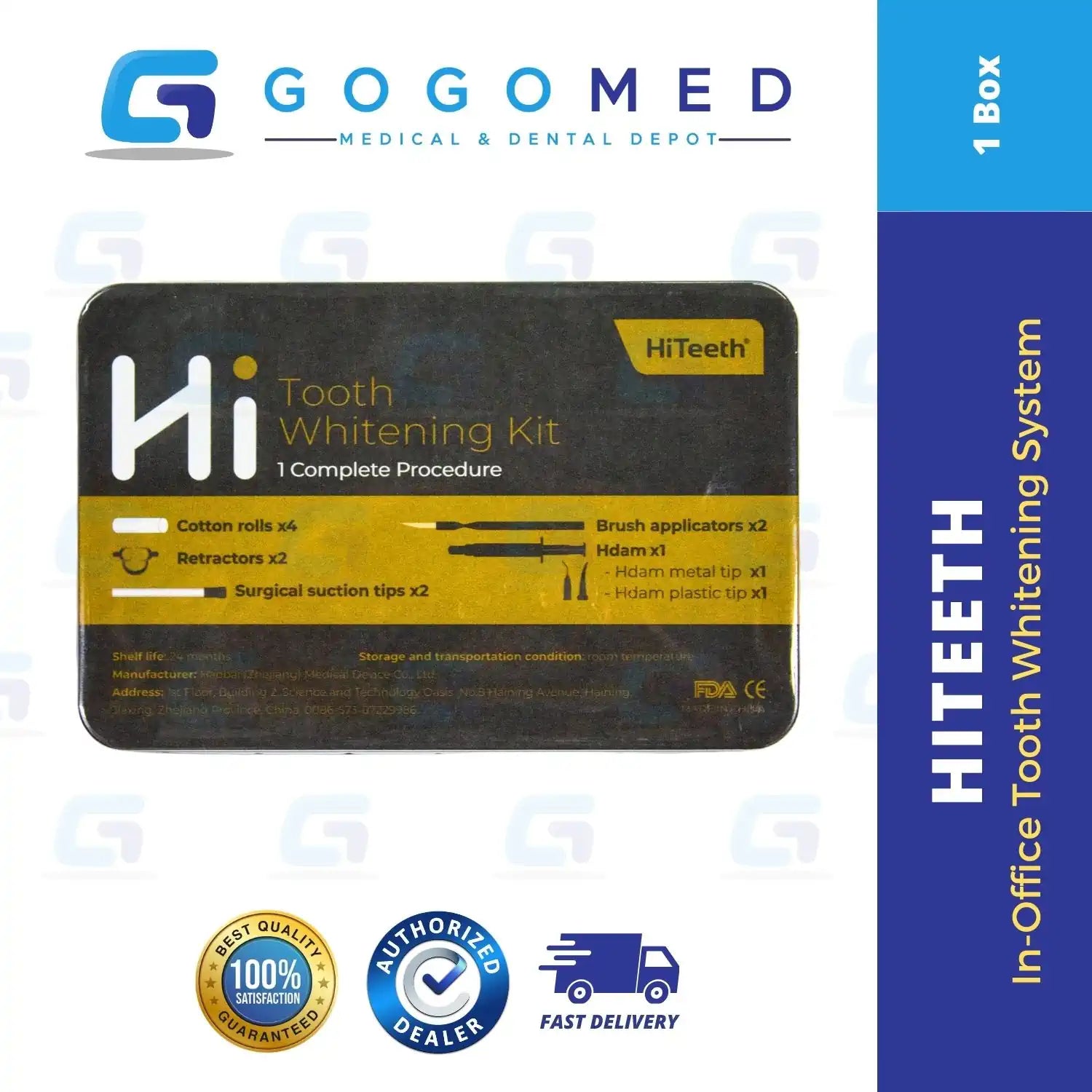 HiTeeth Complete Whitening Kit (HP25)