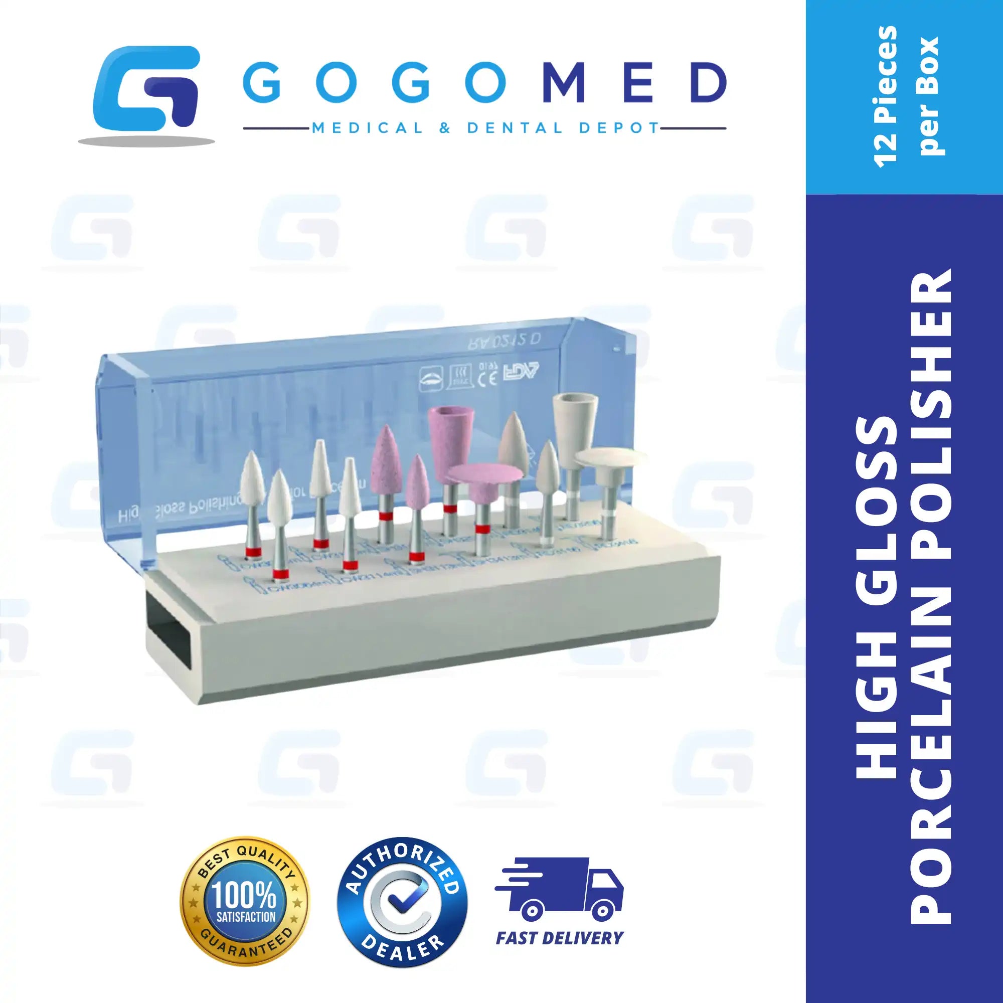 Polishing Kit for Porcelain 12pcs
