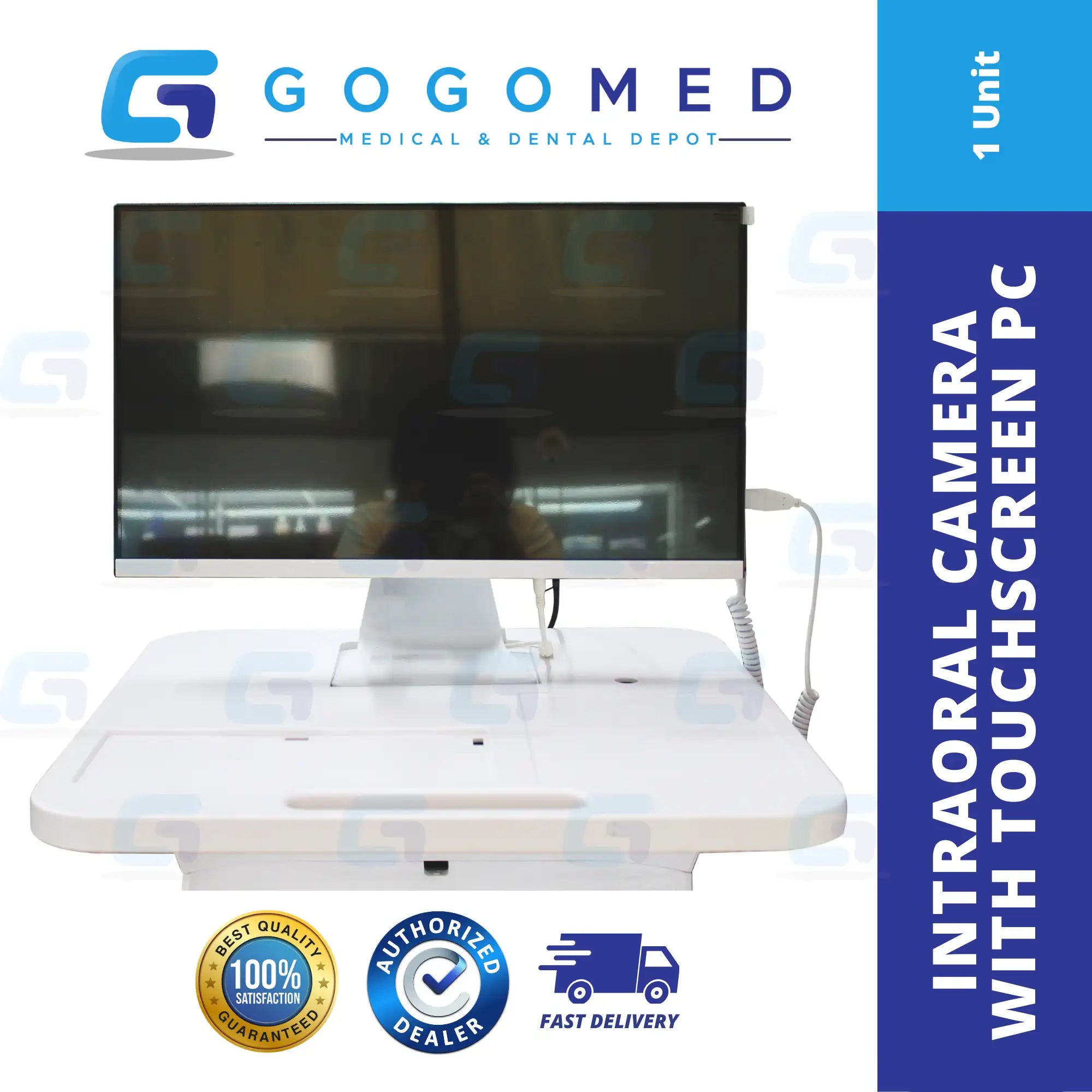 Intraoral Camera (Touch Screen PC) - 24inches/15Megapixels