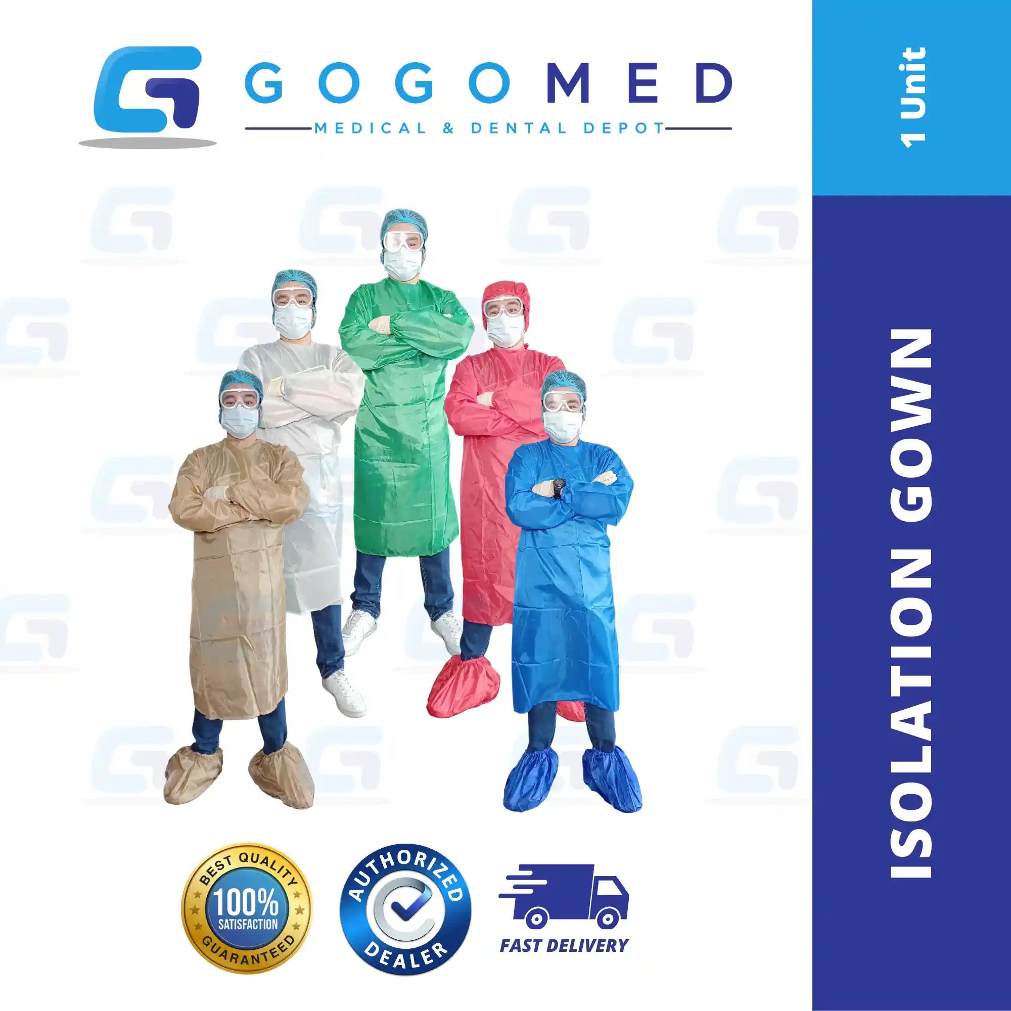 Isolation Gown - 1 Ply