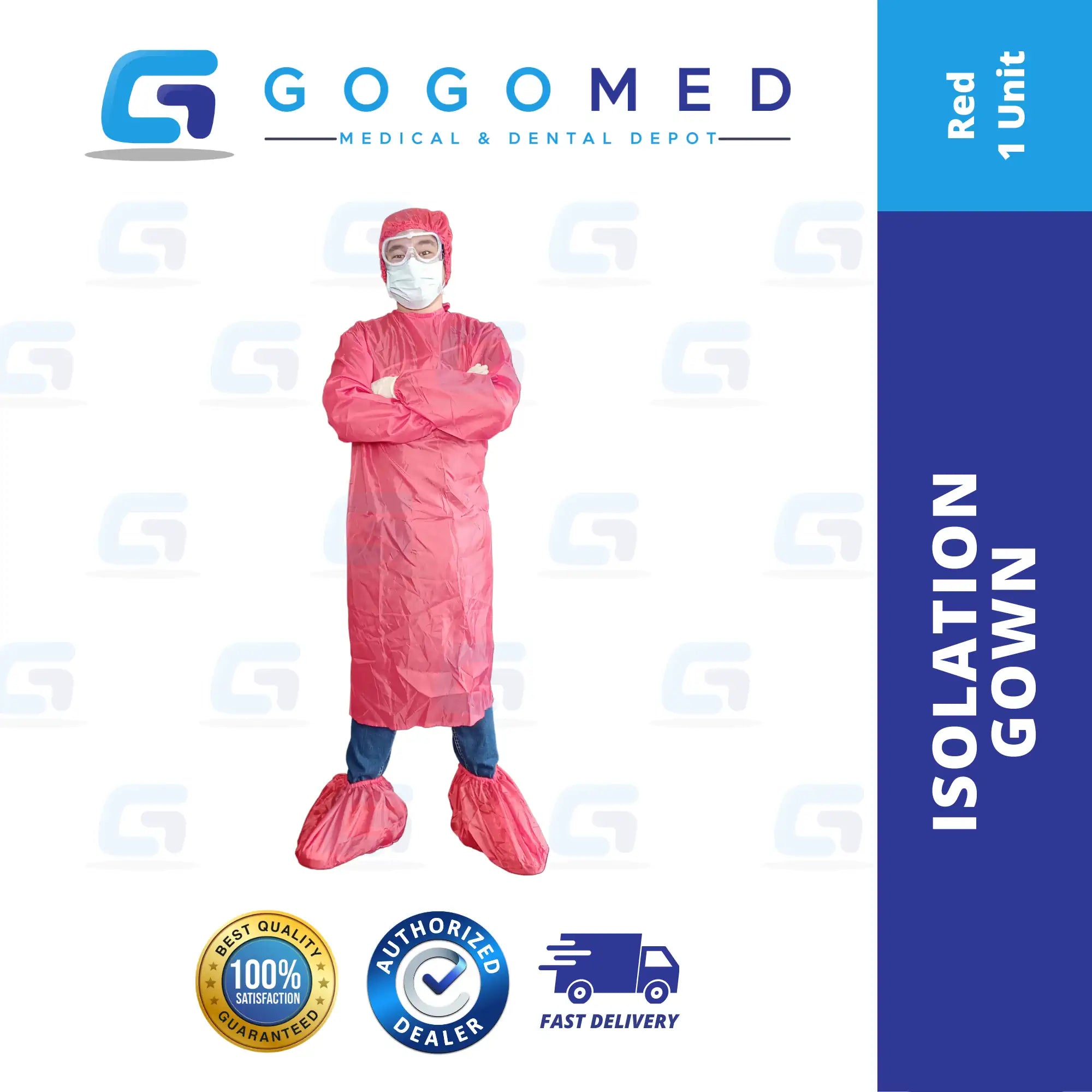 Isolation Gown - 1 Ply