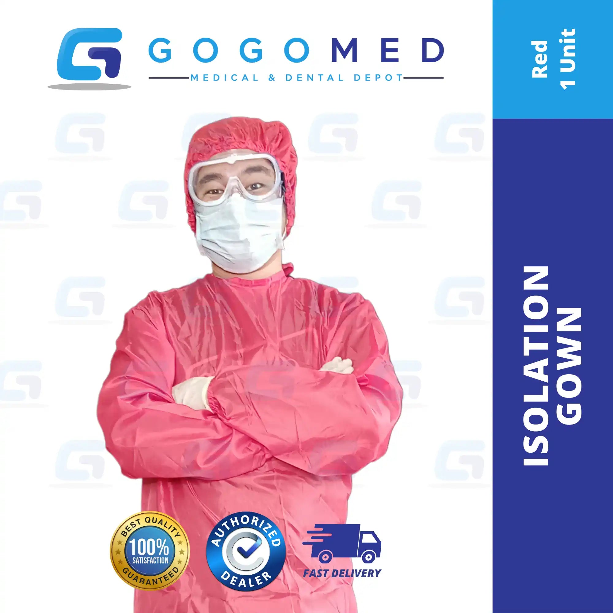 Isolation Gown - 1 Ply