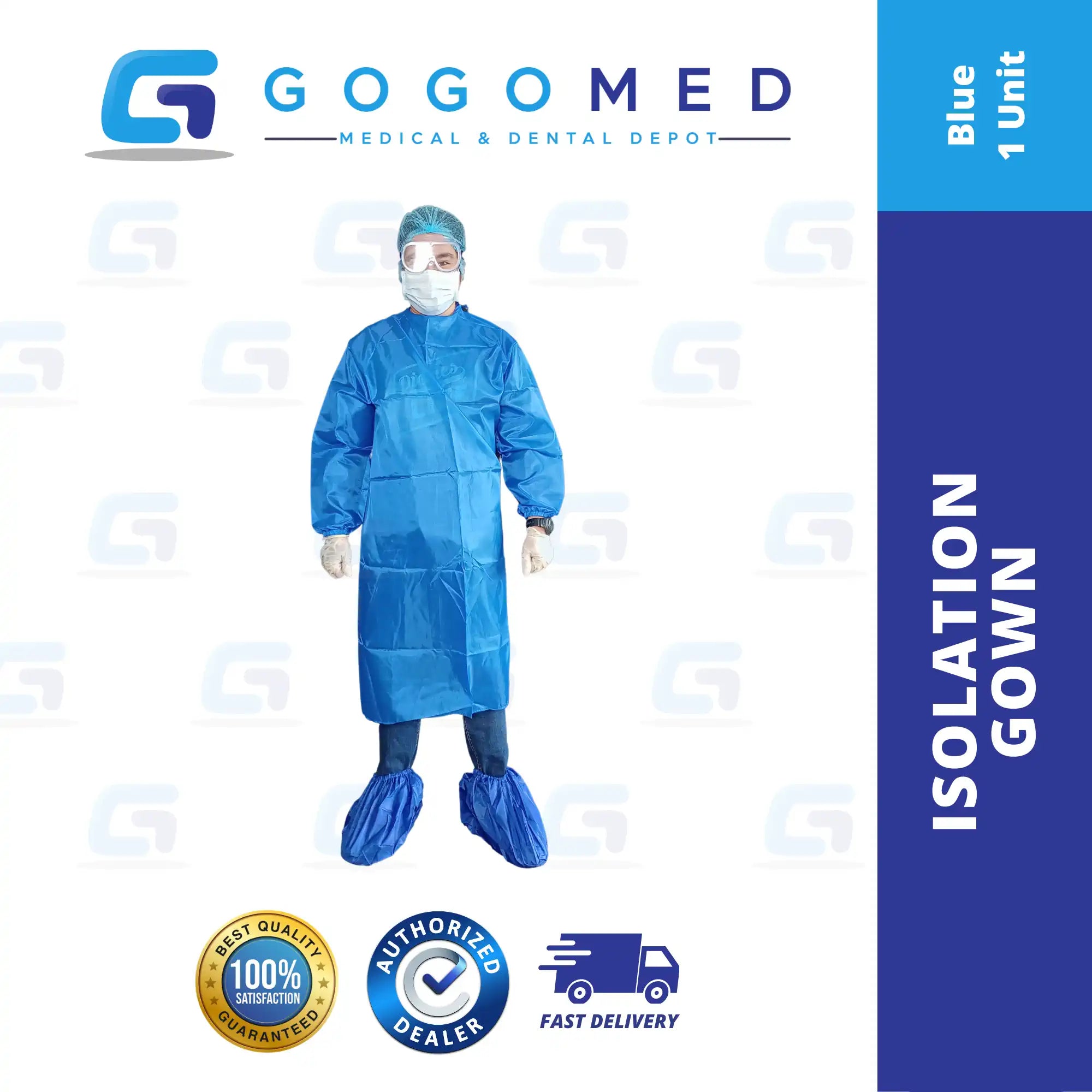 Isolation Gown - 1 Ply