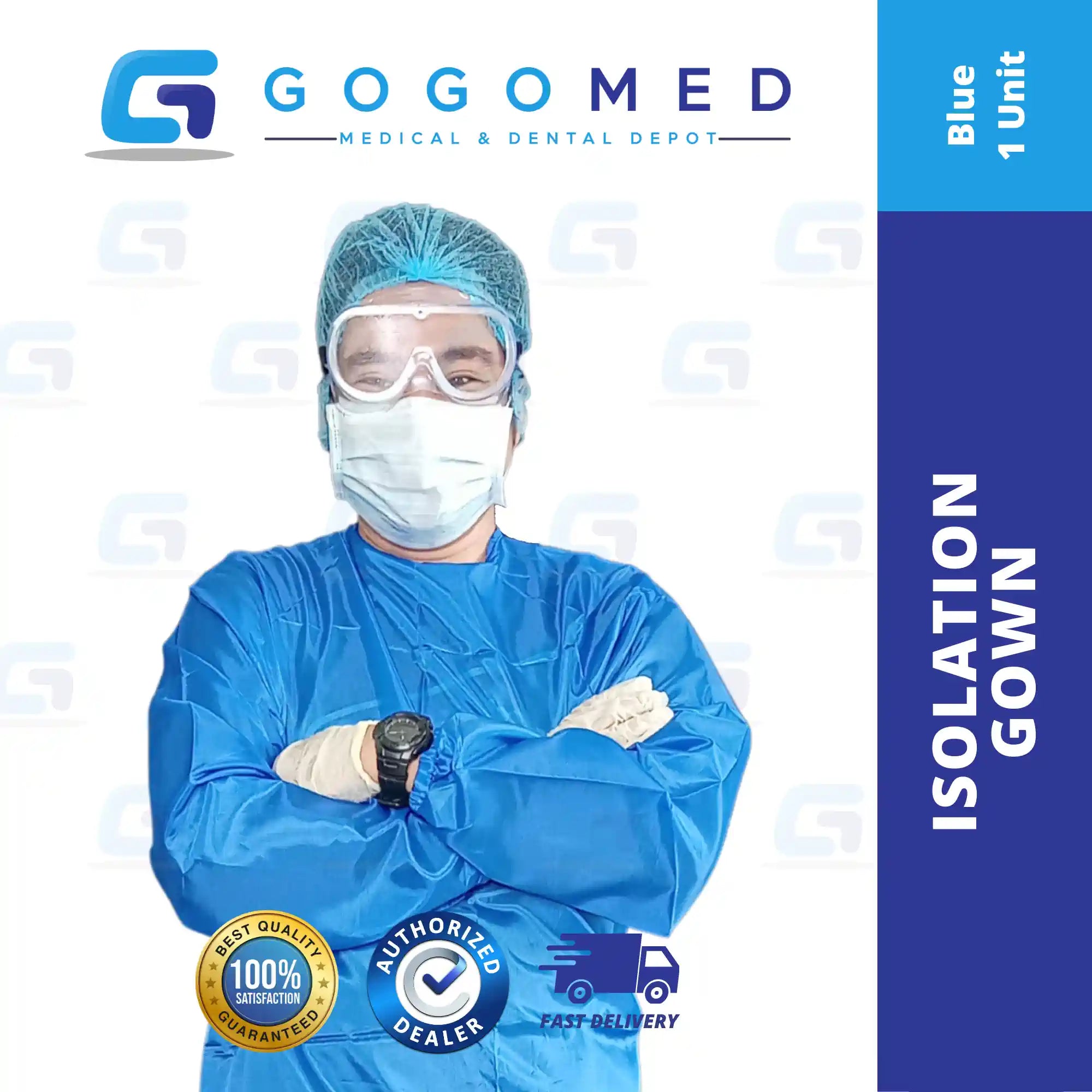 Isolation Gown - 1 Ply