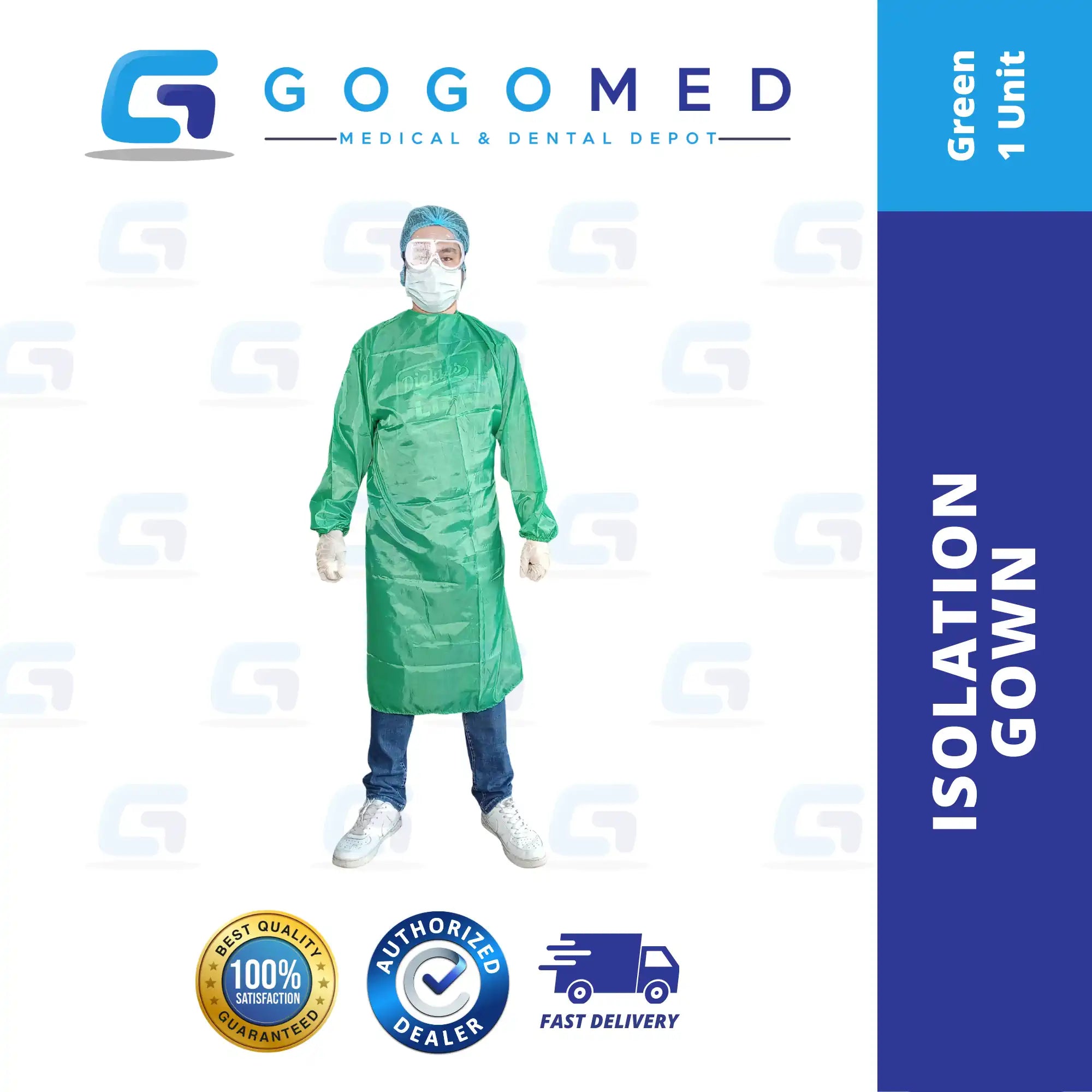 Isolation Gown - 1 Ply