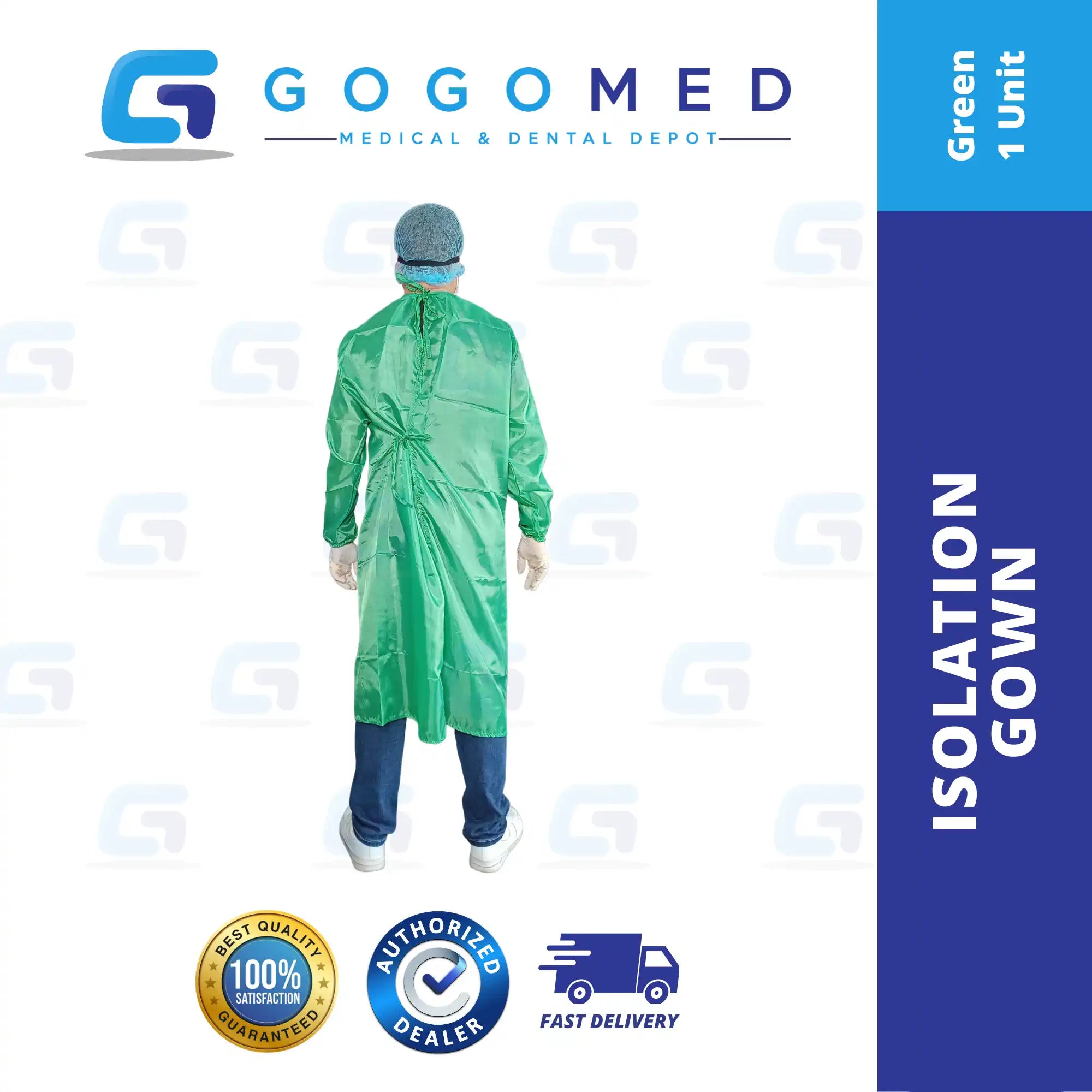 Isolation Gown - 1 Ply