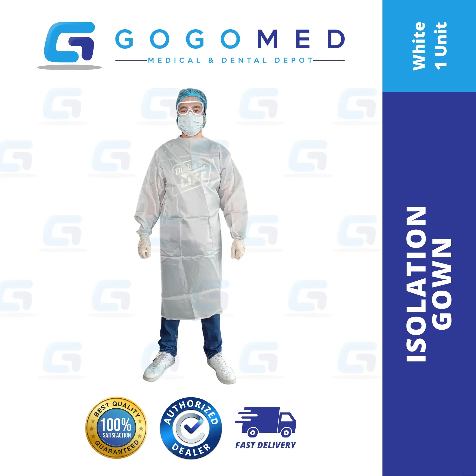 Isolation Gown - 1 Ply