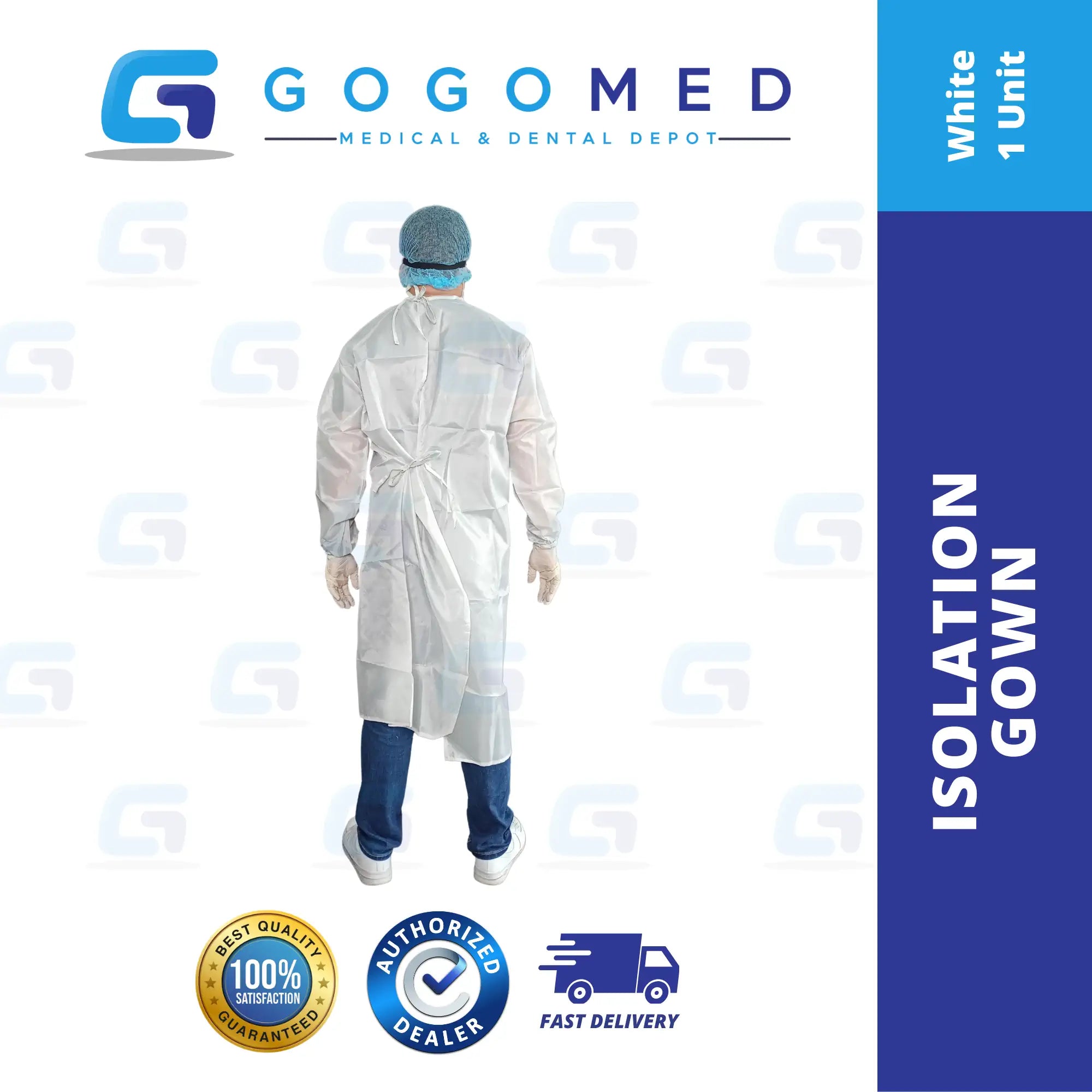 Isolation Gown - 1 Ply