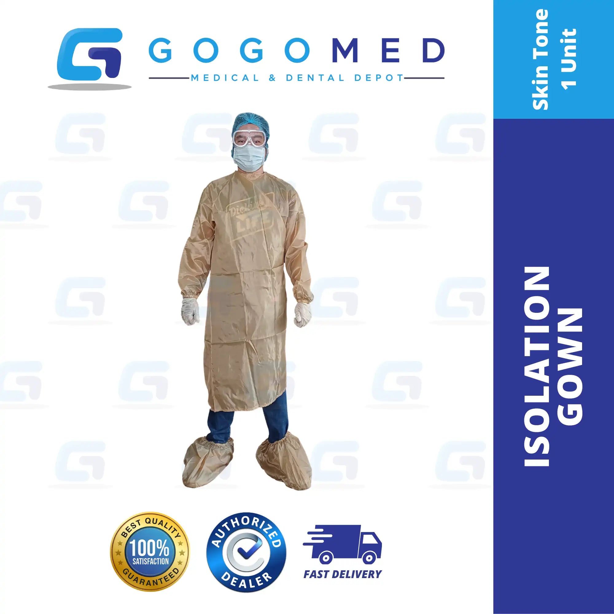 Isolation Gown - 1 Ply