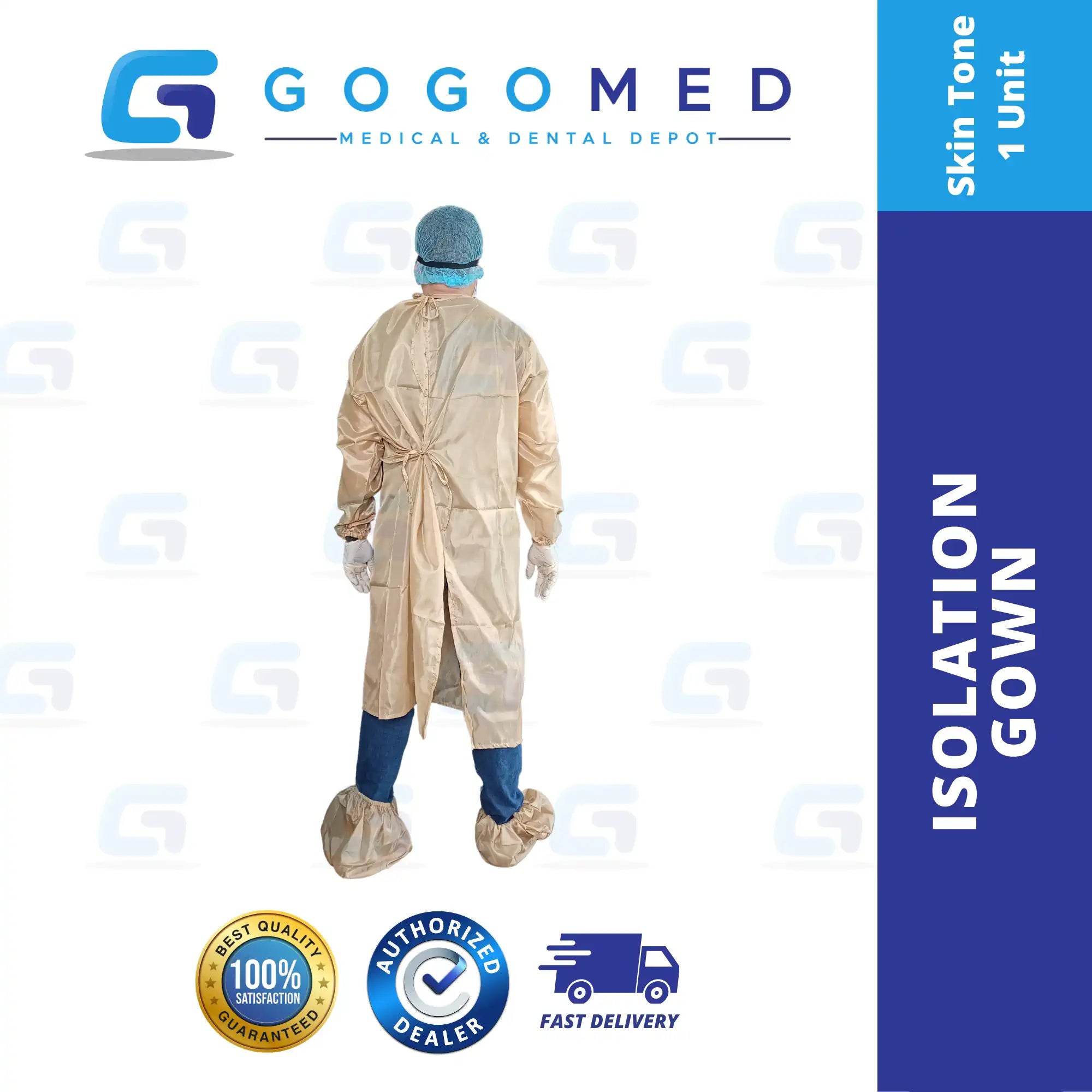 Isolation Gown - 1 Ply