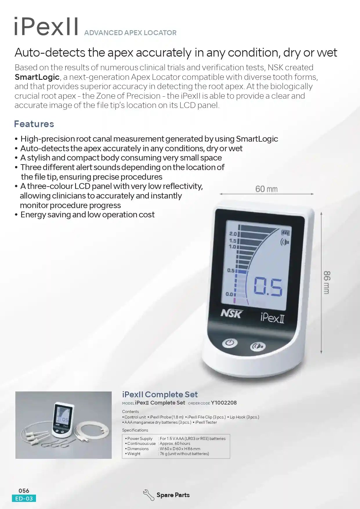 iPex II - Apex Locator - NSK