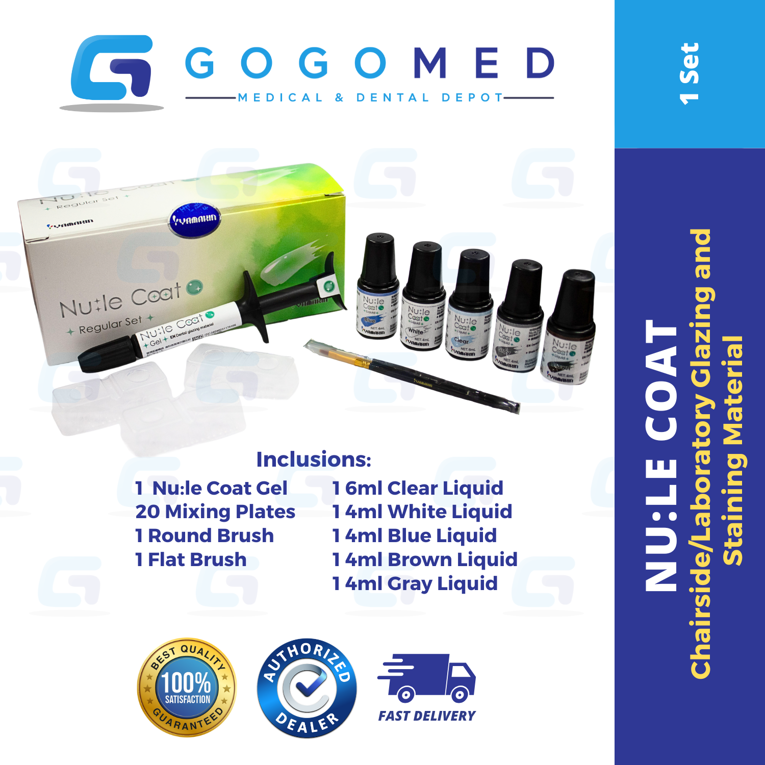 Yamakin Nu:le Coat Liquid - Staining and Glazing Material