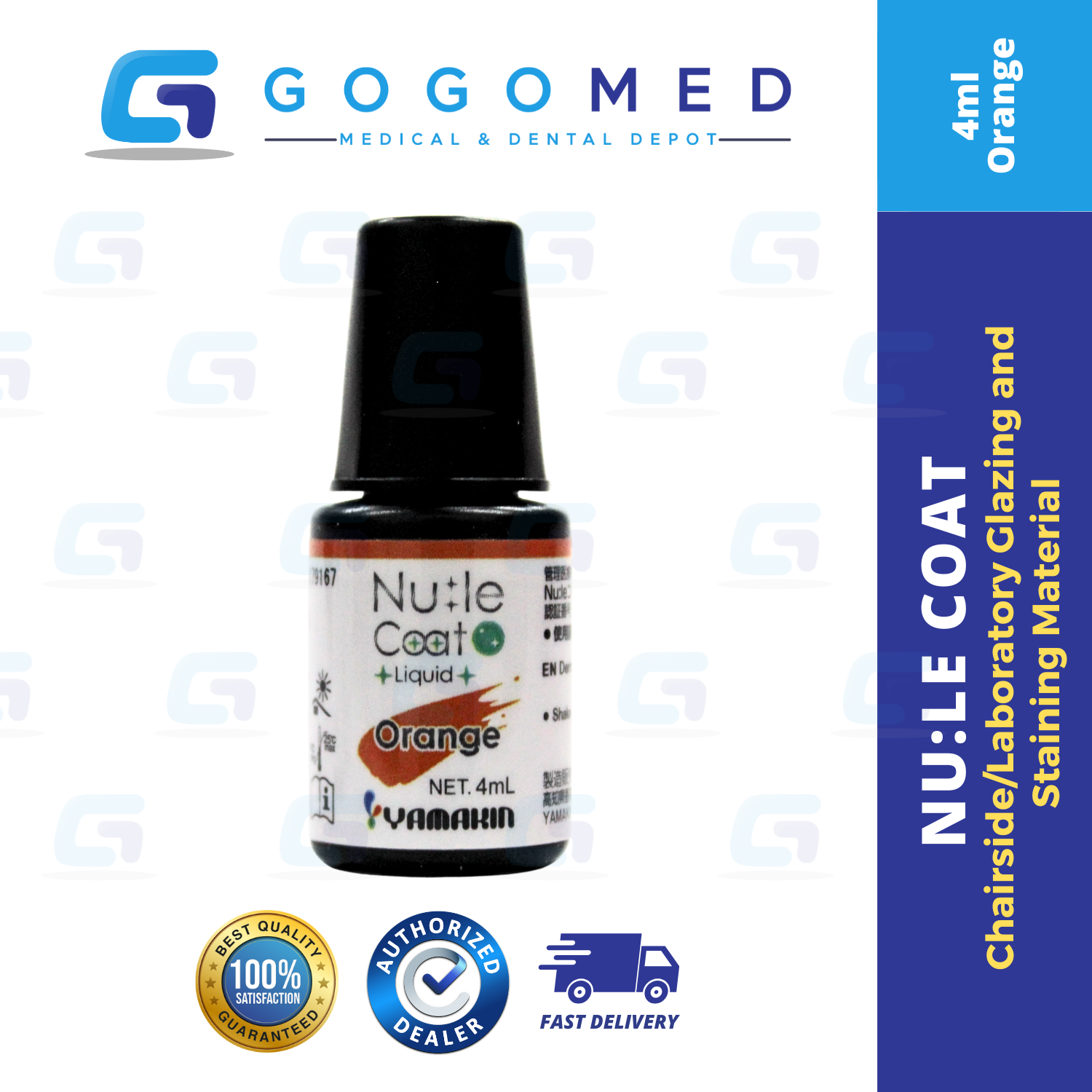 Yamakin Nu:le Coat Liquid - Staining and Glazing Material