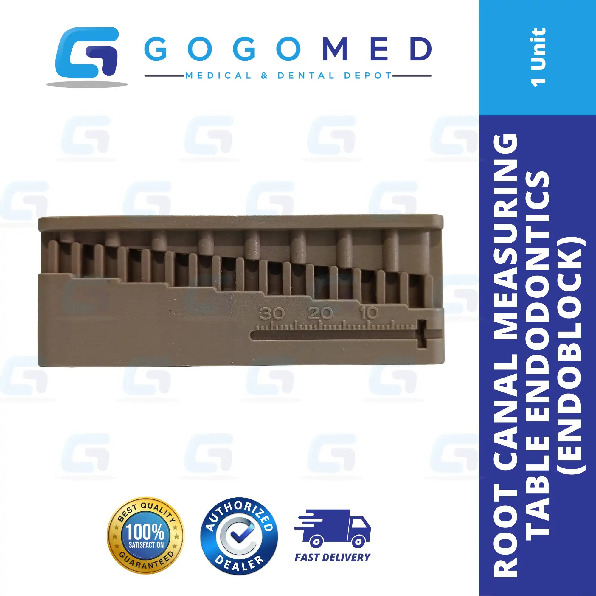 Root Canal Measuring Table Endodontics (Endo Block)