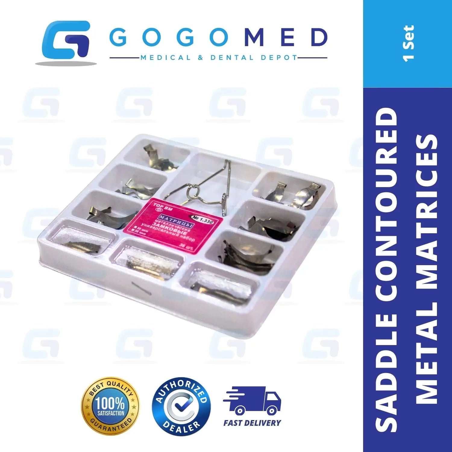 Saddle Contoured Metal Matrices - Matrix