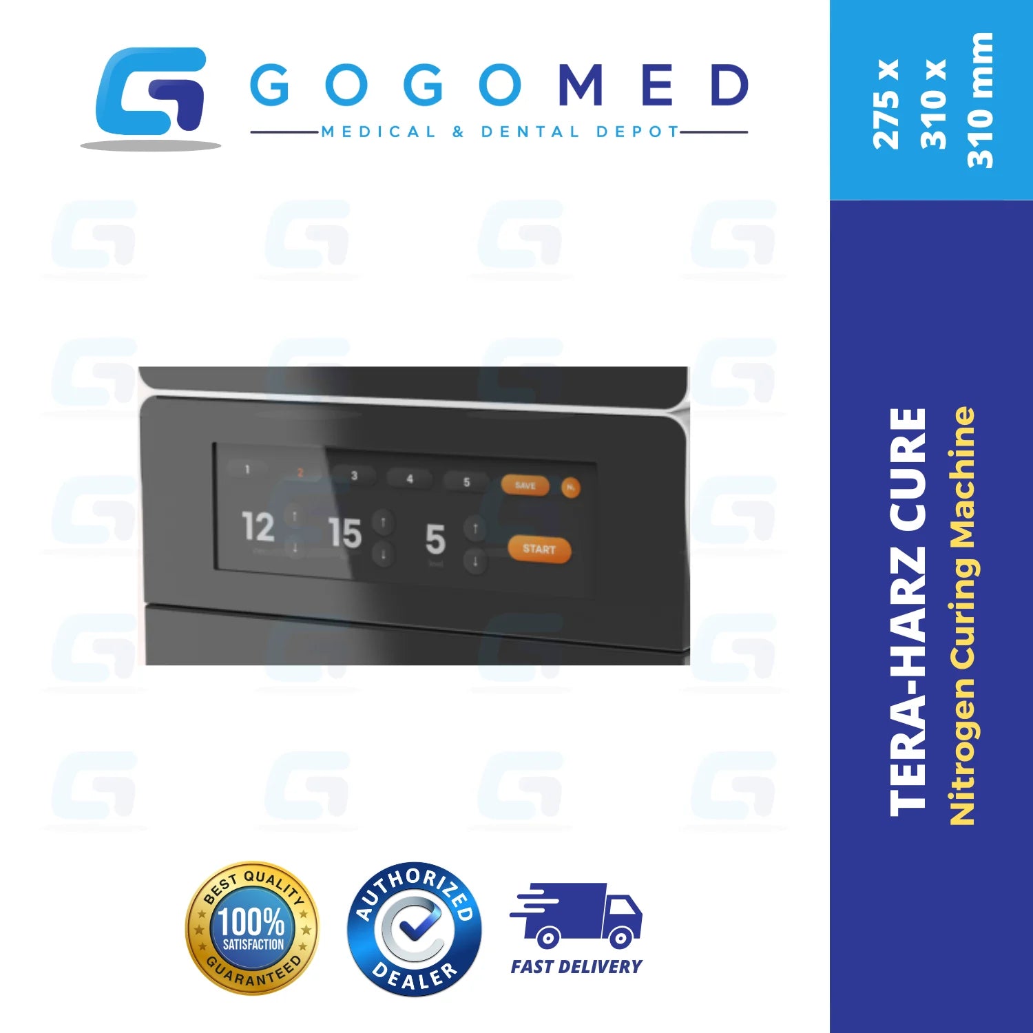 Tera Harz Cure Nitrogen Curing Machine - Graphy