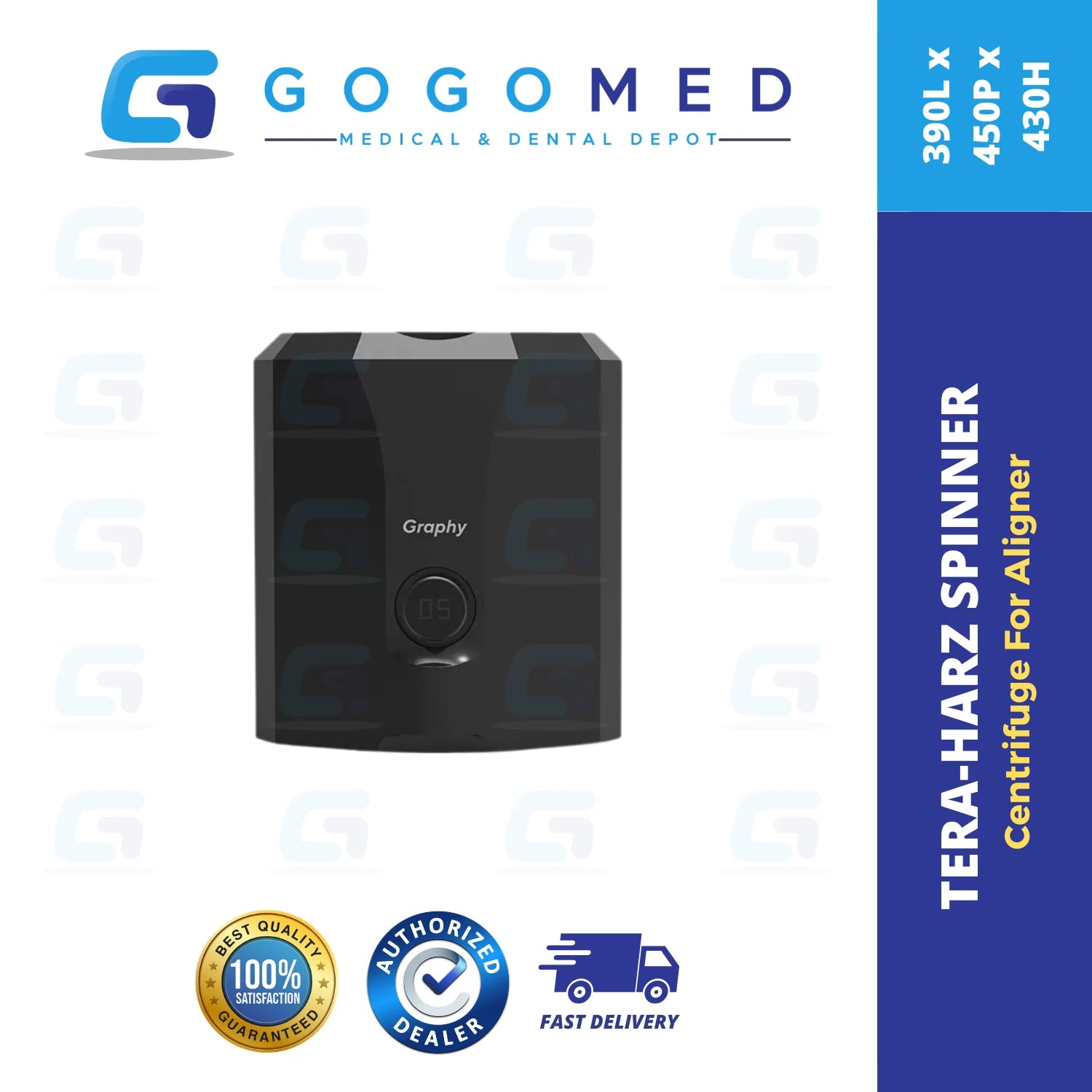 Tera Harz Spinner (Centrifuge) - Graphy