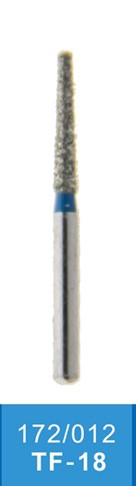 TAPER FLAT END (TF) - DIAMOND BURS