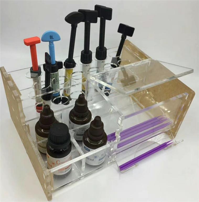 Multi-Function Acrylic Composite Syringe Holder