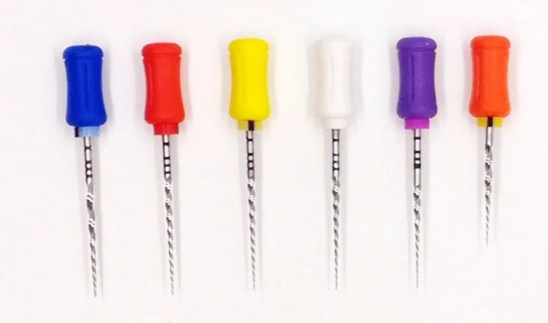 6pcs Assorted Hand Use Niti Super Taper Files Size 19-25mm (Protaper)